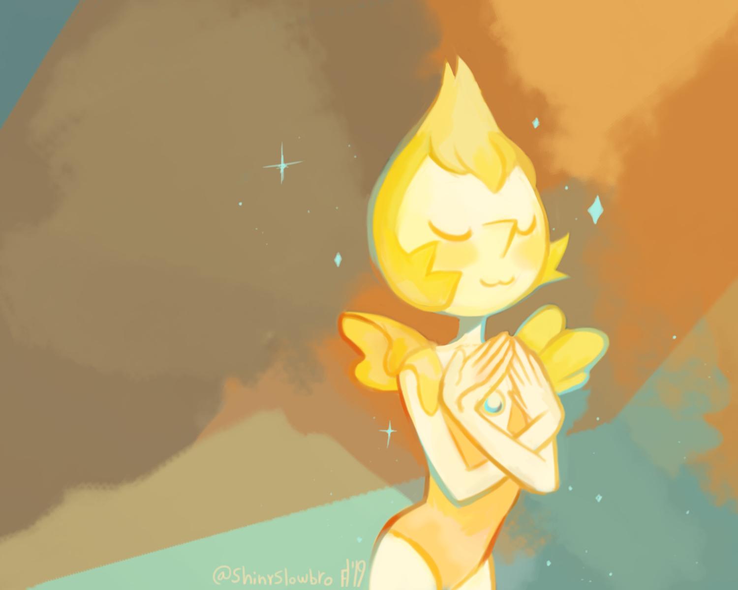 art of Yellow Pearl 3 r/stevenuniverse