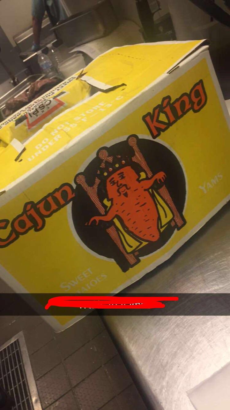 Its the Cajun King! r/KitchenConfidential