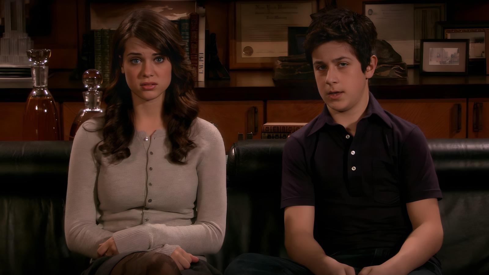 The fact that the individuals who played Ted’s kids not only filmed the