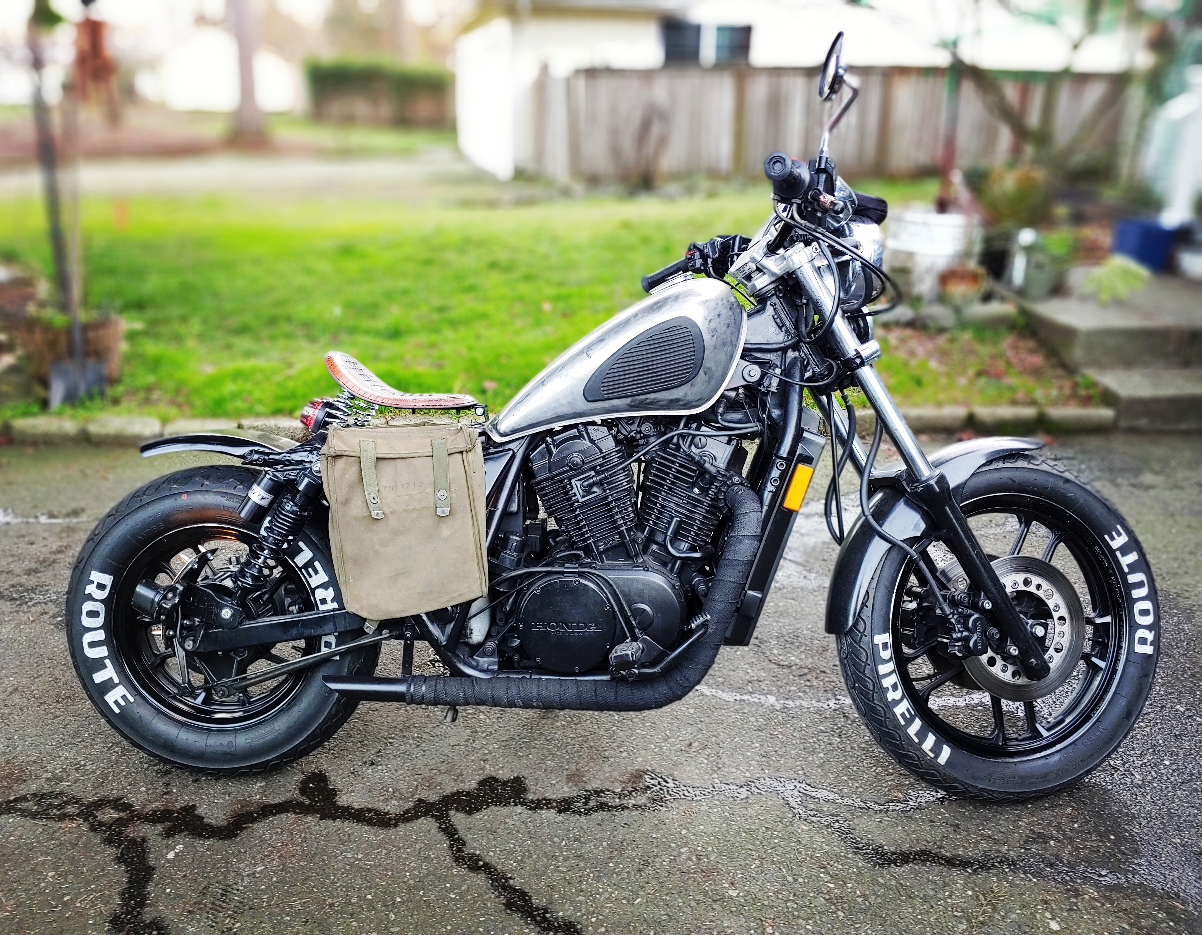 My rebuilt 1983 Shadow VT750C : r/hondashadow