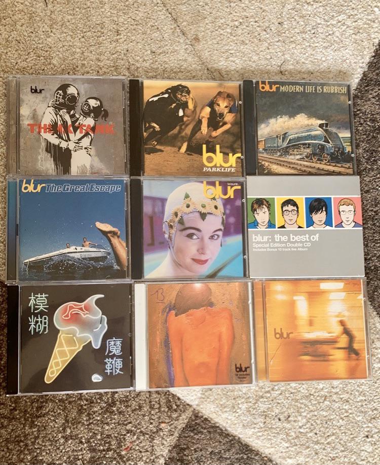 The blur albums from my collection r/Cd_collectors