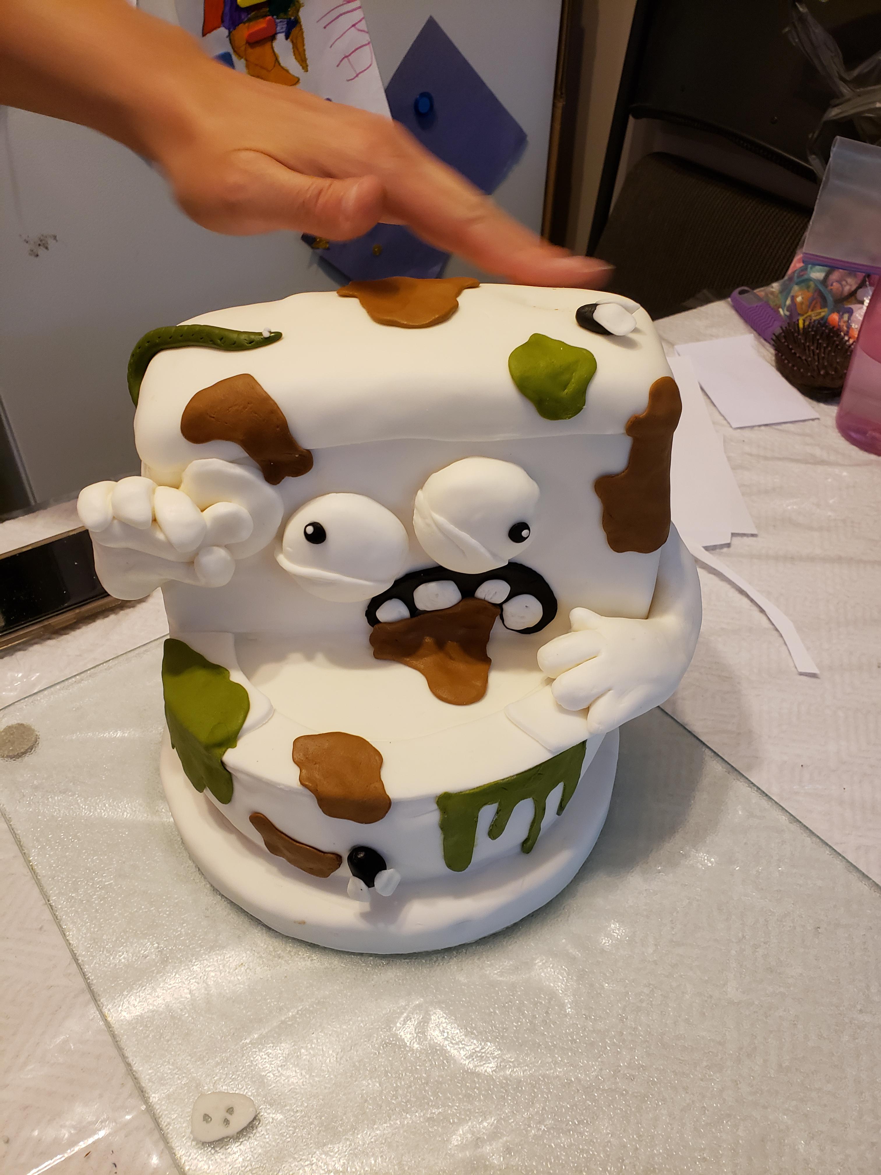 Toilet Seat Birthday Cake