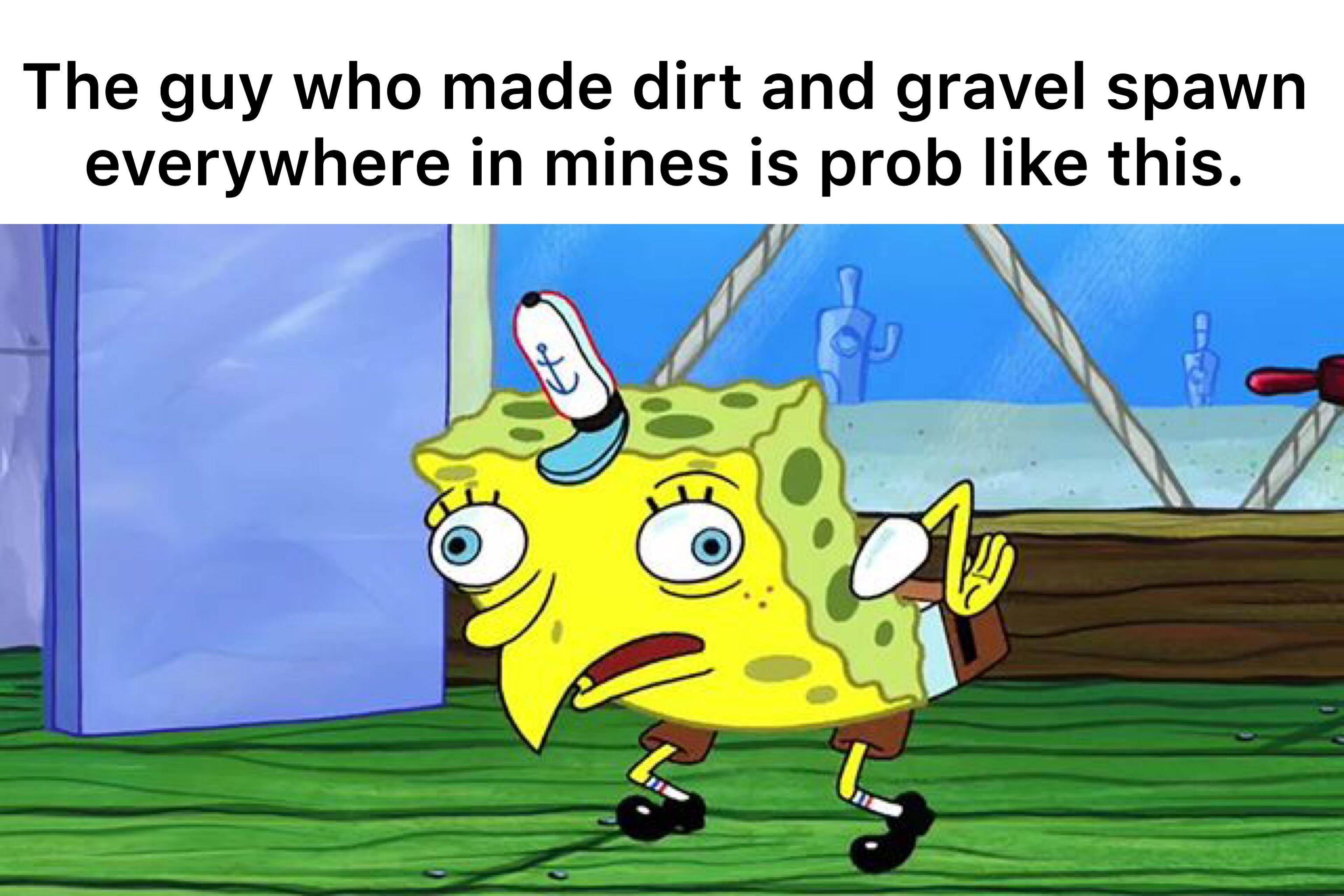 Who tf decided to put so much dirt and gravel underground just put