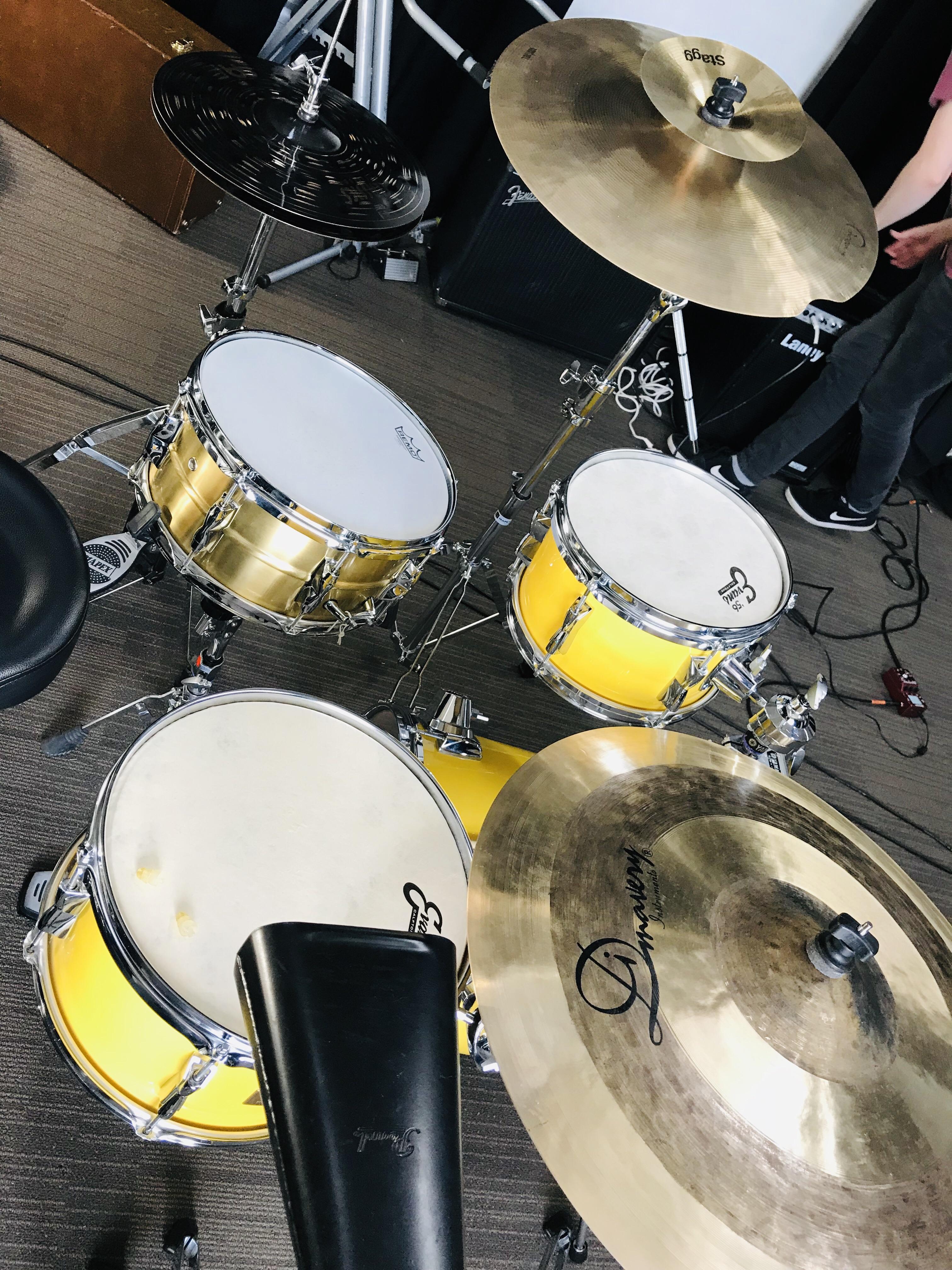 Picture of my set up the other day, 20” Dream Contact repaired crash