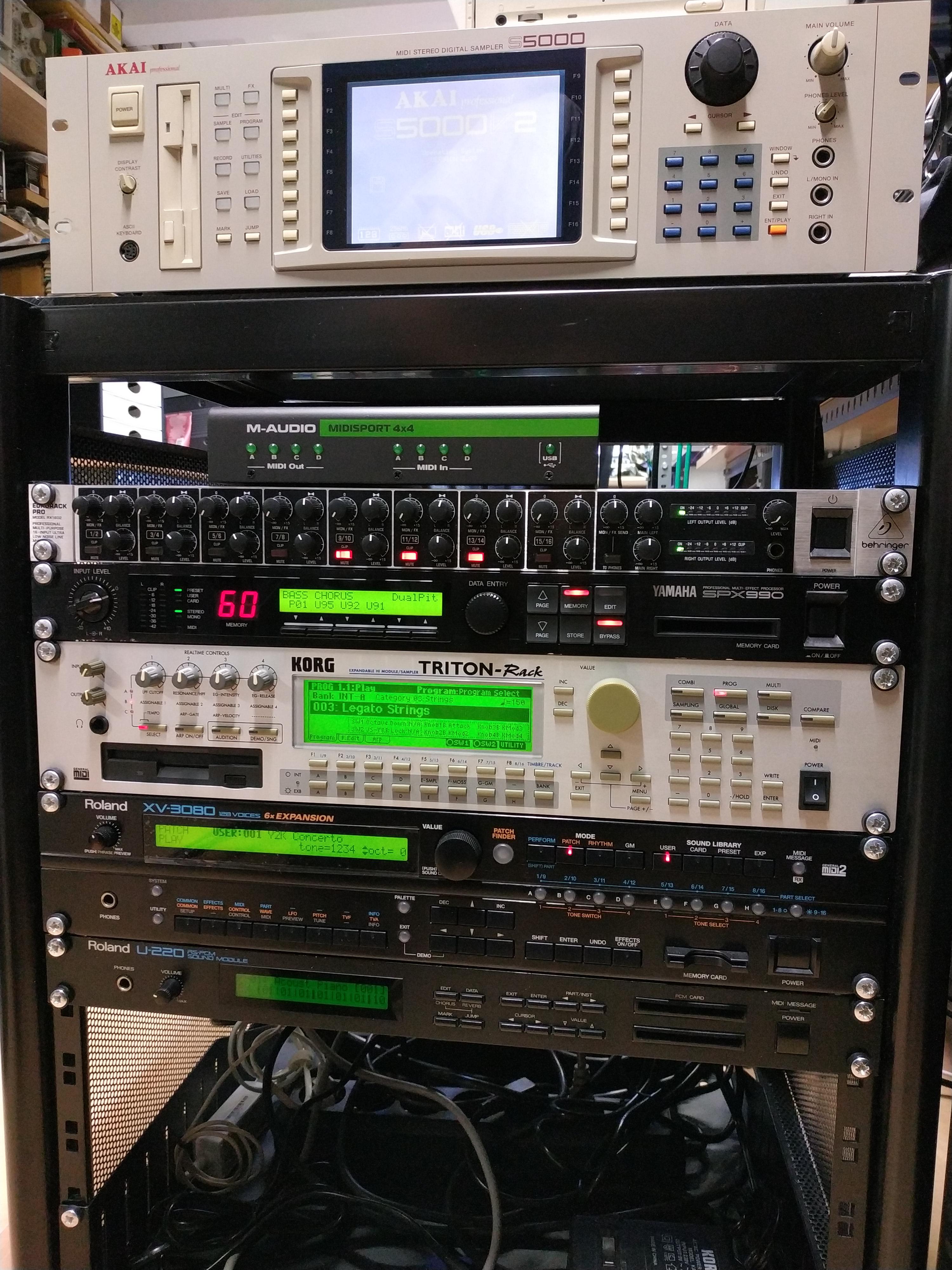 Part 1 of my synth rack setup r/synthesizers