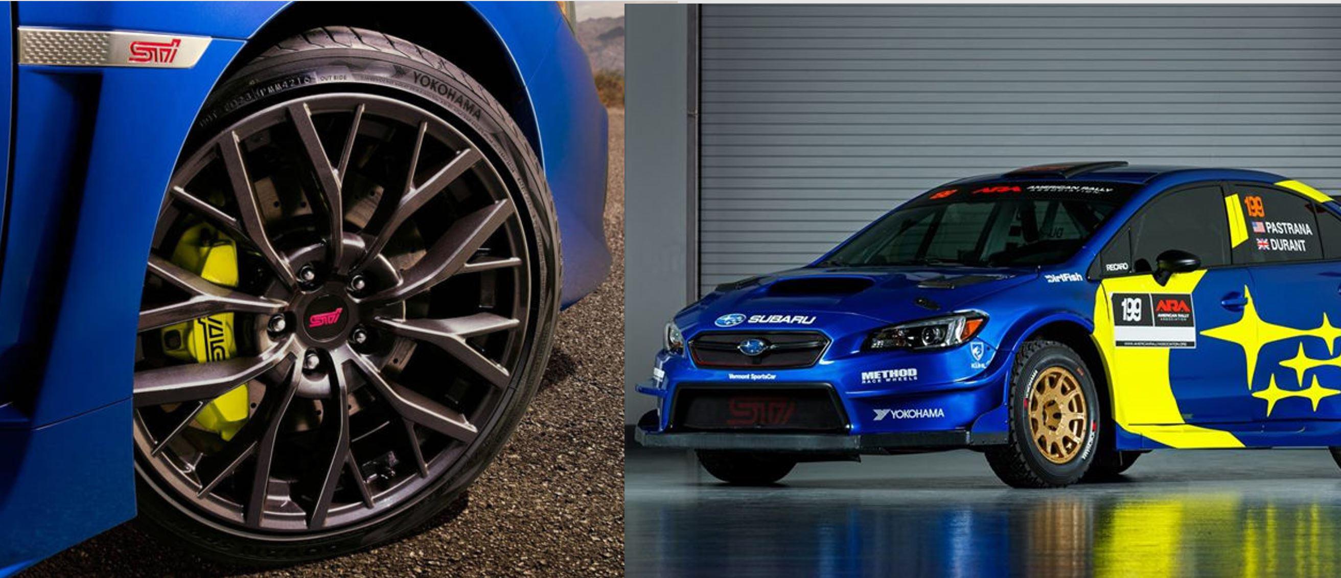 TIL the new STI caliper paint is the same as the classic Subaru