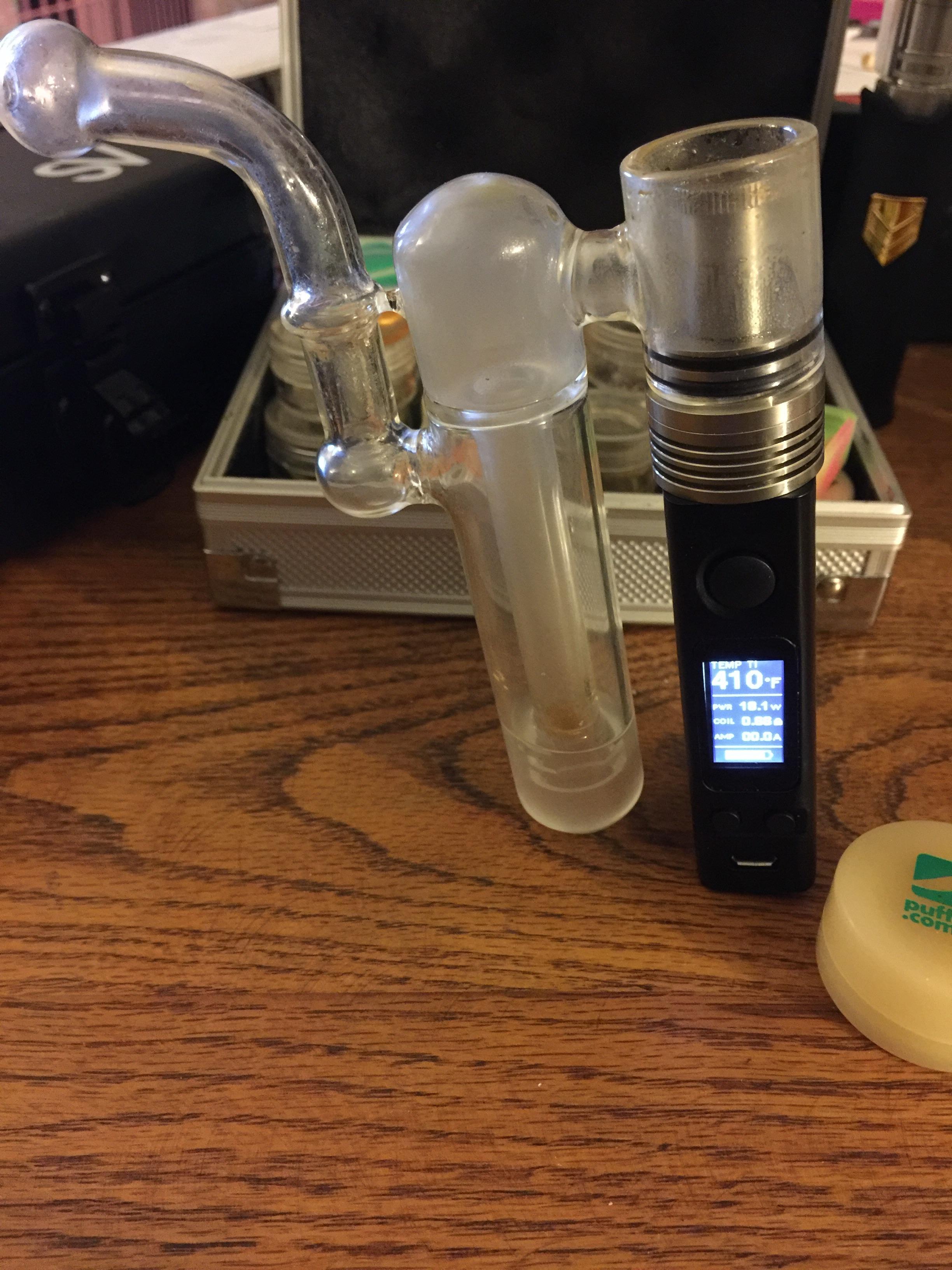 This is the source nail with a drop down bubbler / I use the black