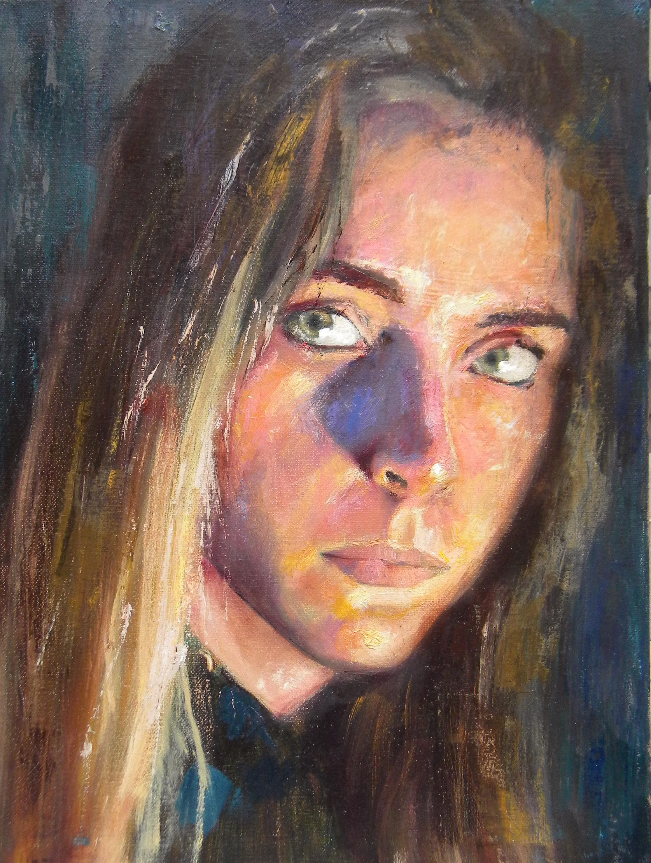 Self Portrait, Me, Oils, 2020 r/Art