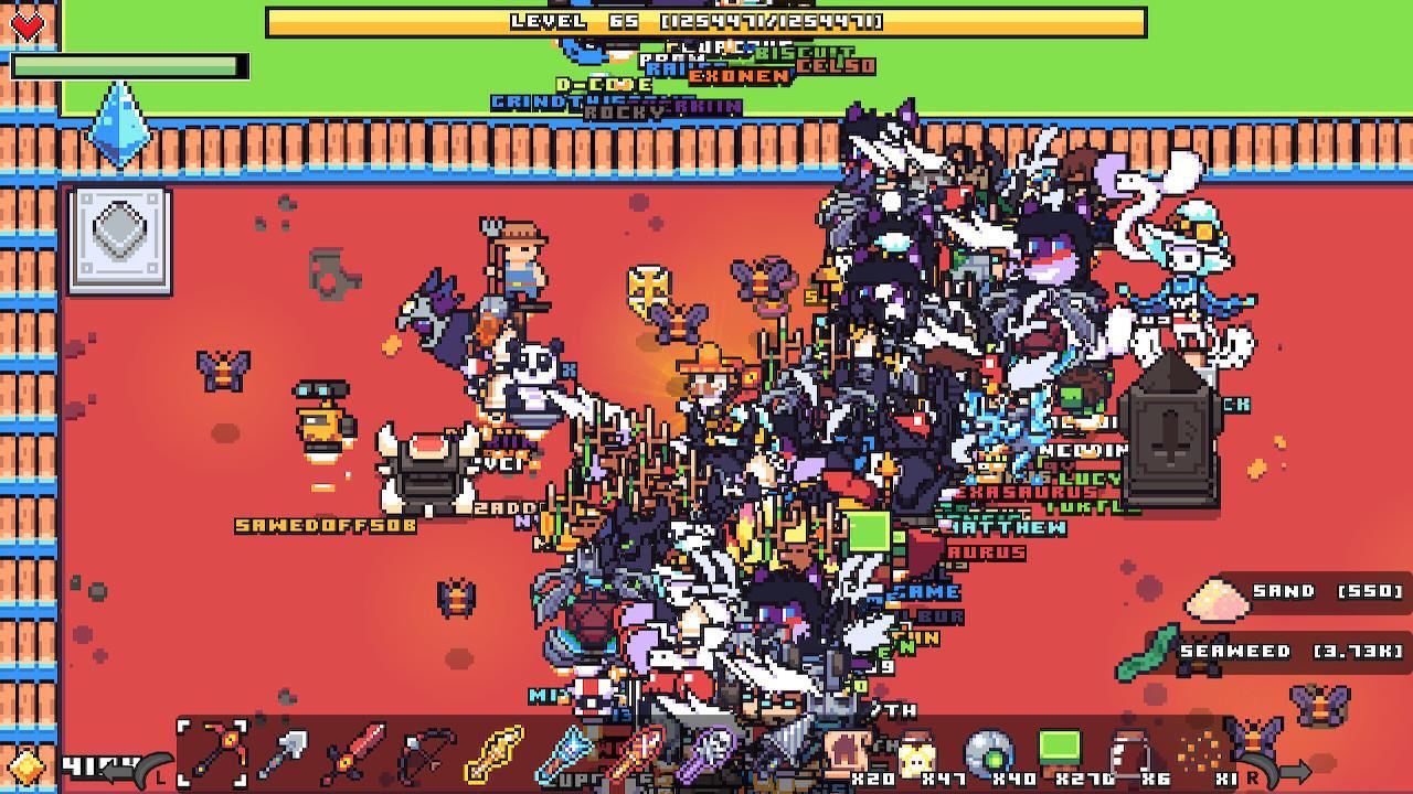 Screenshot of all my droids r/Forager