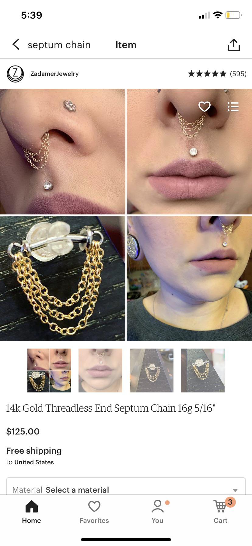 Where to find a septum ring like this in silver, and preferably a bit cheaper? r/piercing