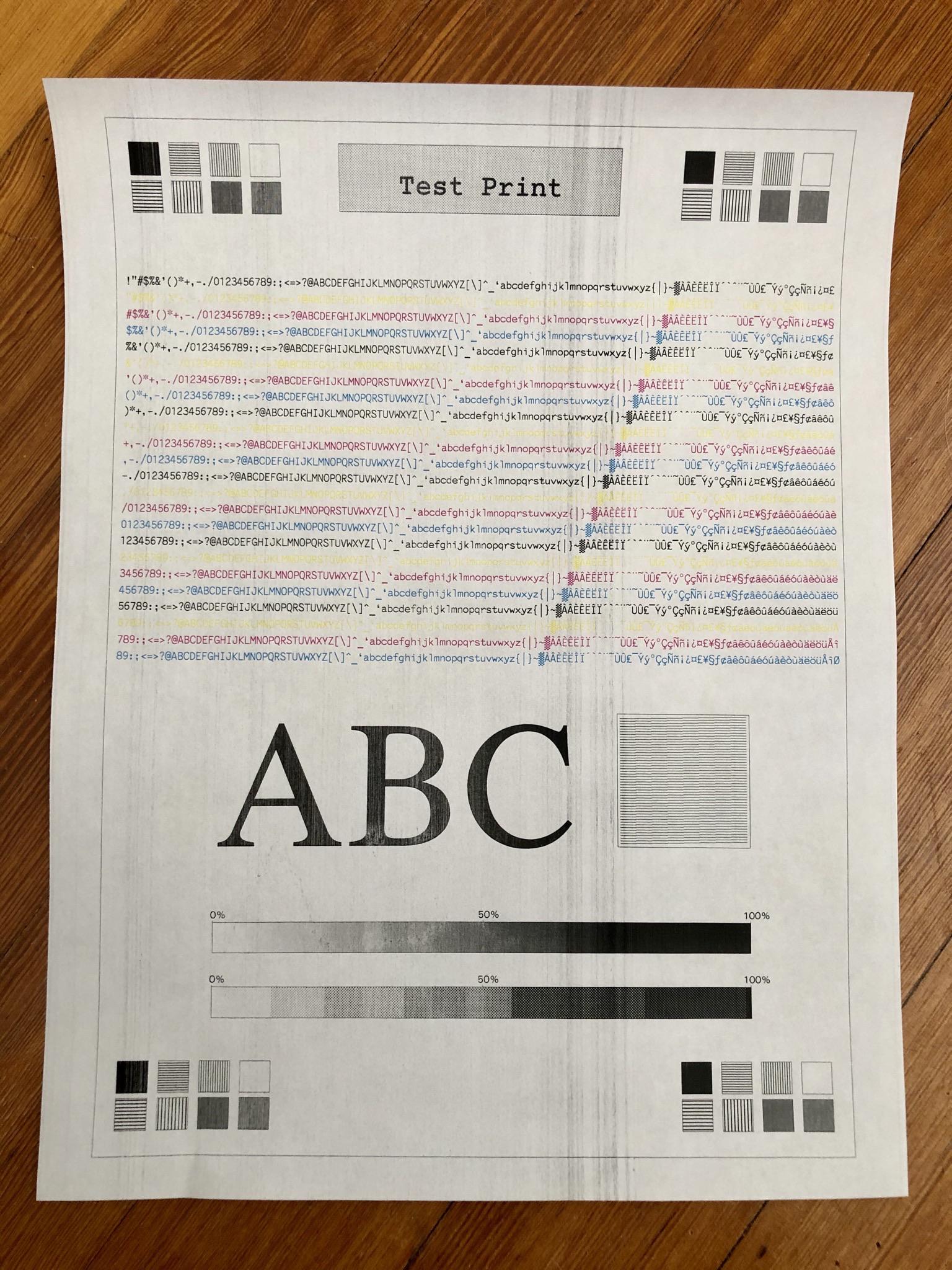 How to fix black streaking on Brother MFC9340CDW r/printers