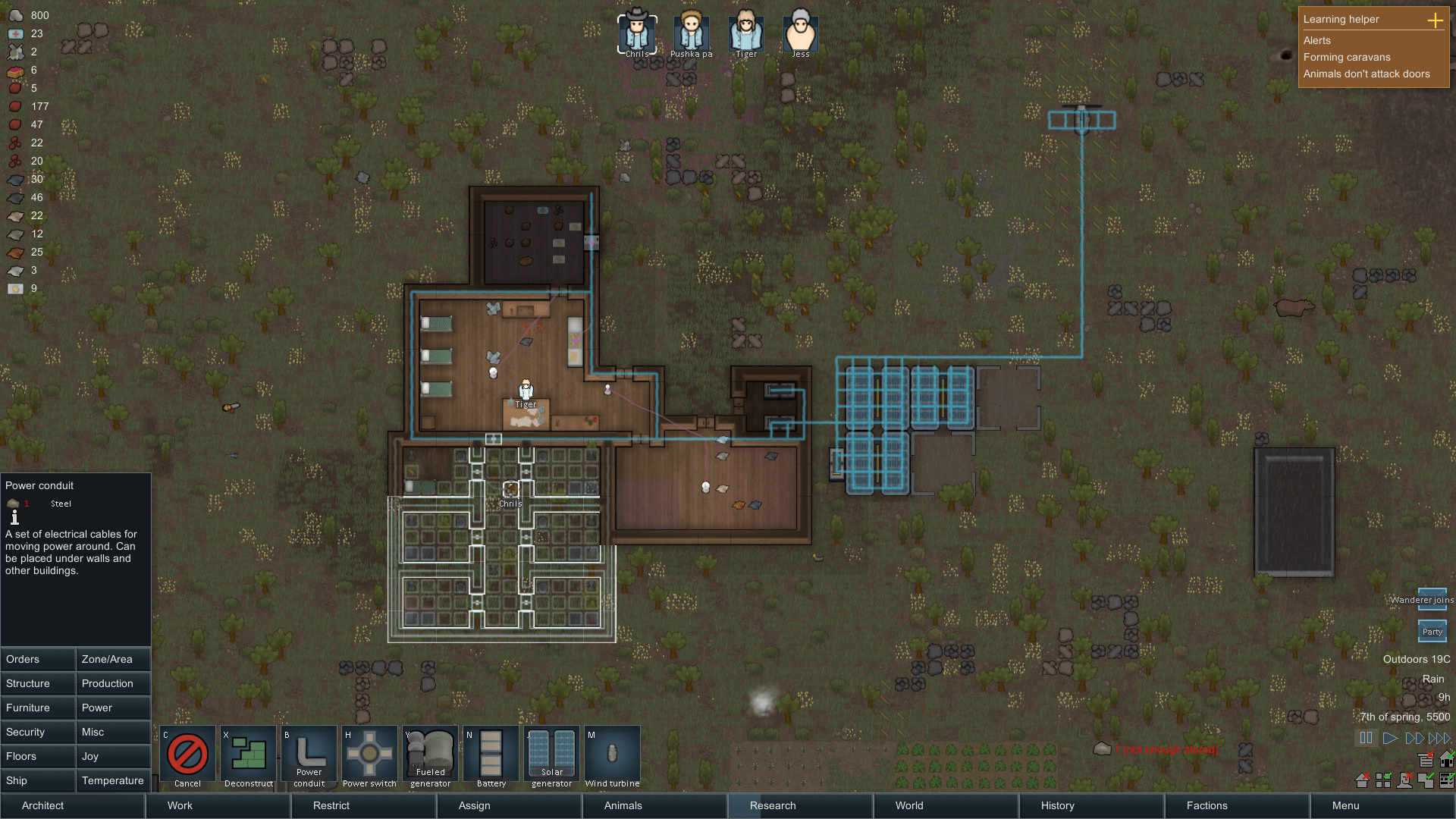 Rimworld Solar Panel Vs Wind Turbine