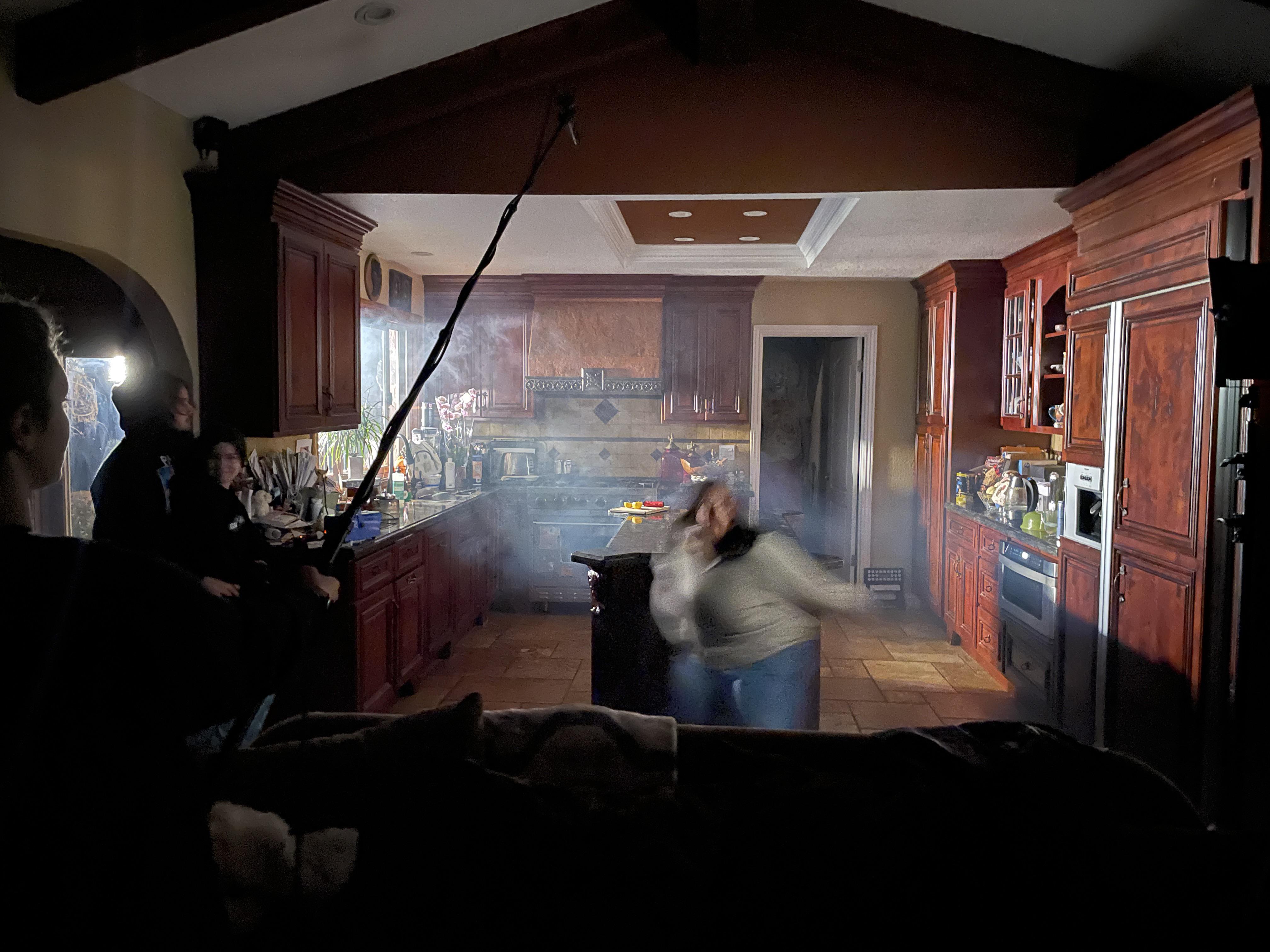 My first time gaffing for my high school film class. How'd I do? r