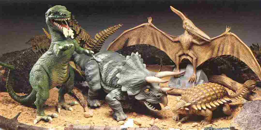 AURORA PREHISTORIC SCENES model kits r/Dinosaurs