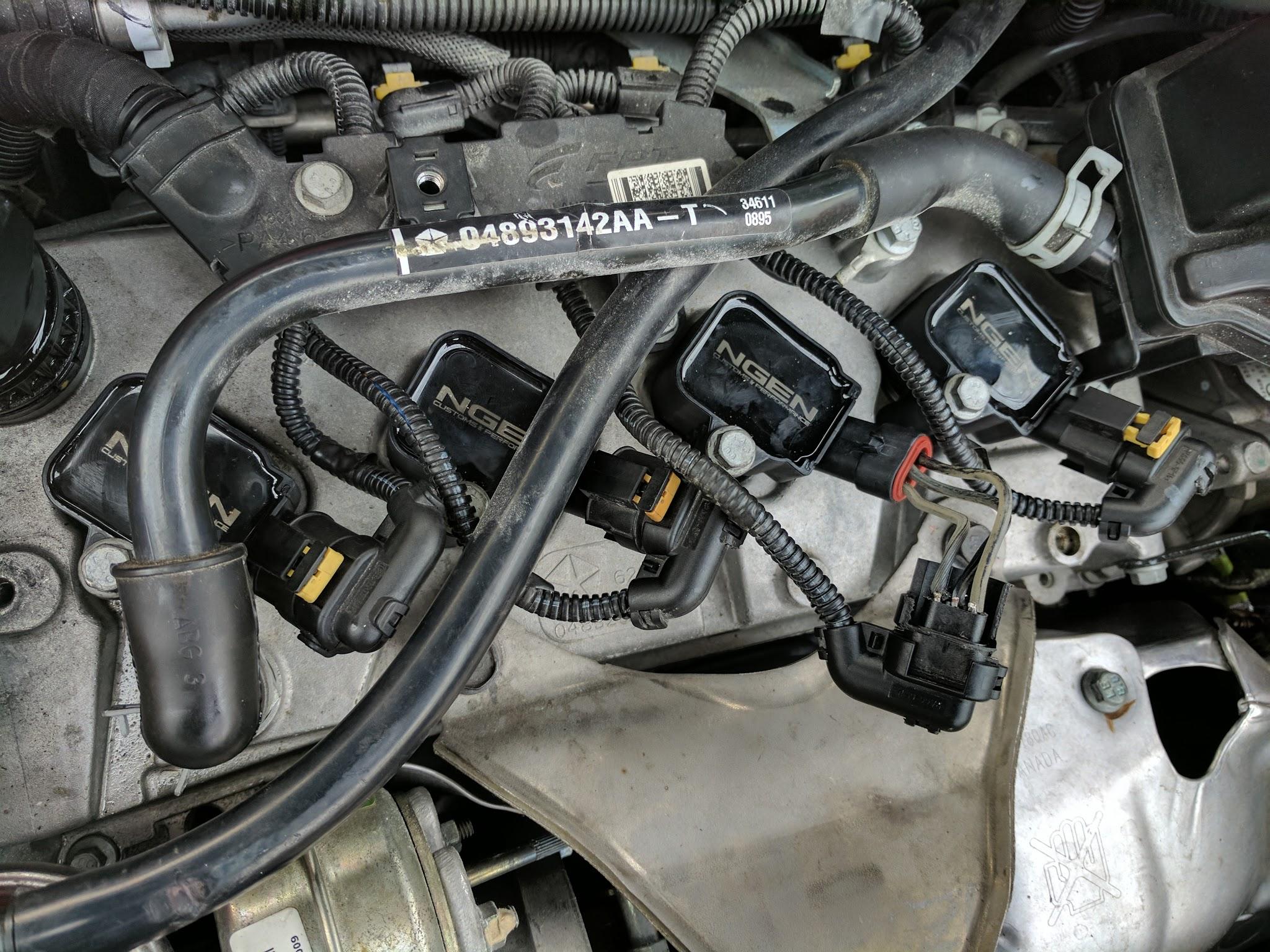 Broken clip to your coil pack no problem r/Shitty_Car_Mods