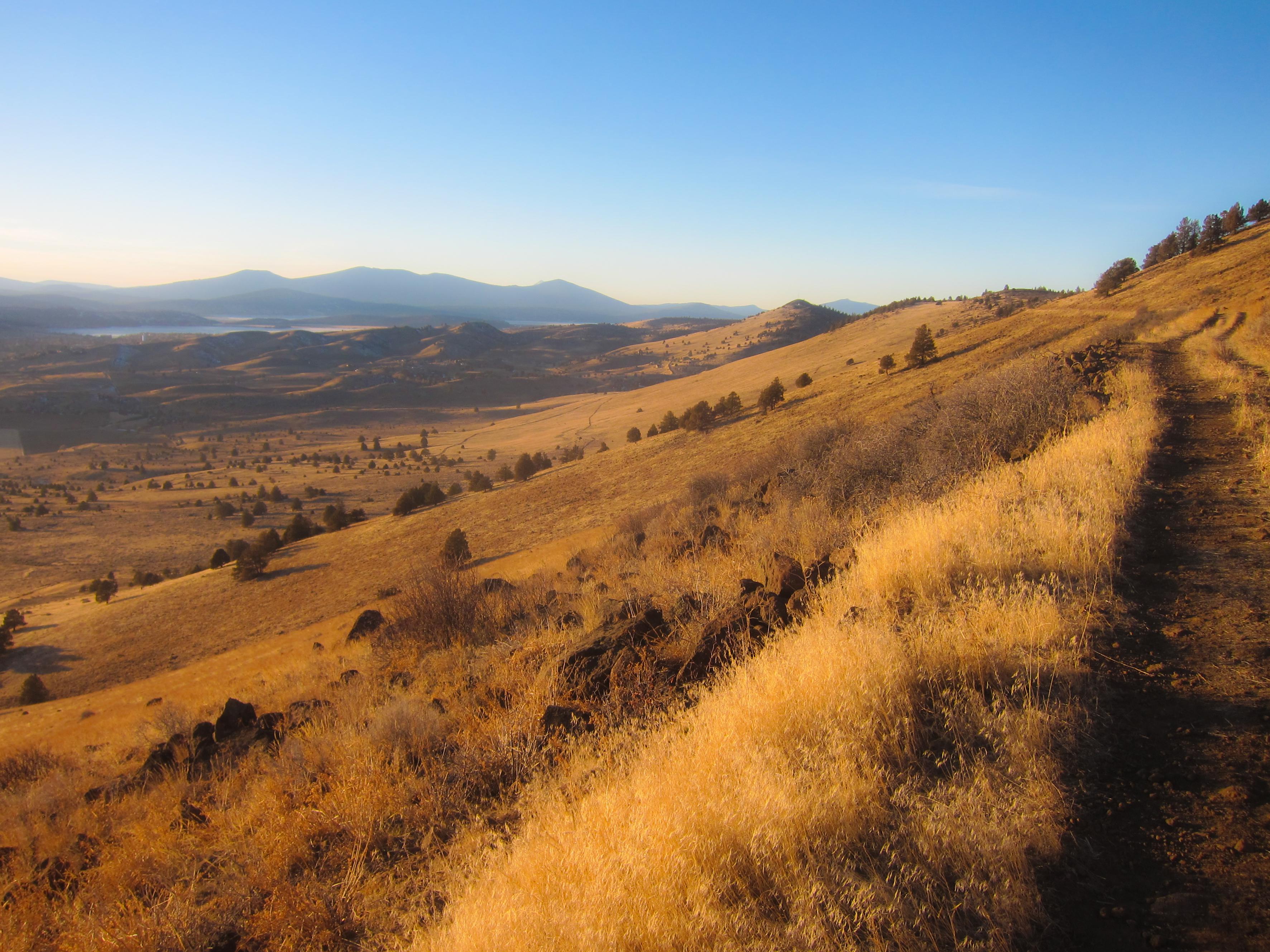 View from Hogsback Mountain (Moyina), Klamath County, Oregon (taken in