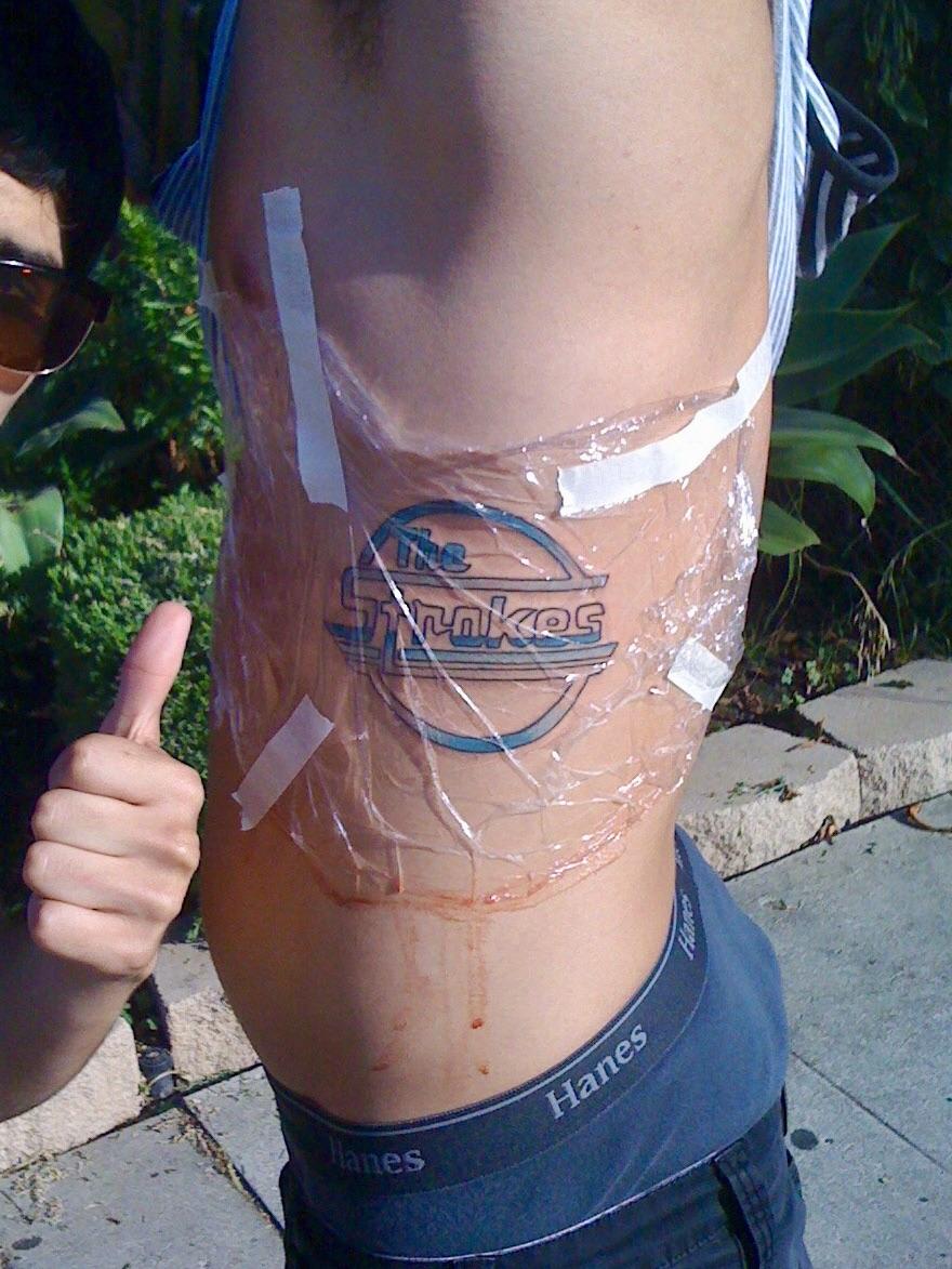 Strokes Tattoo r/TheStrokes