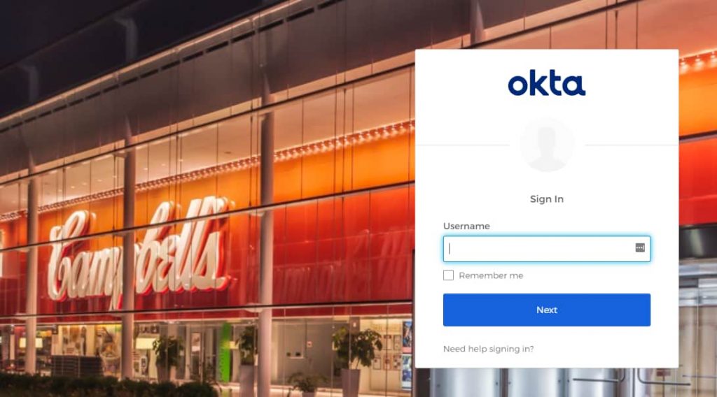 Campbells Okta Login