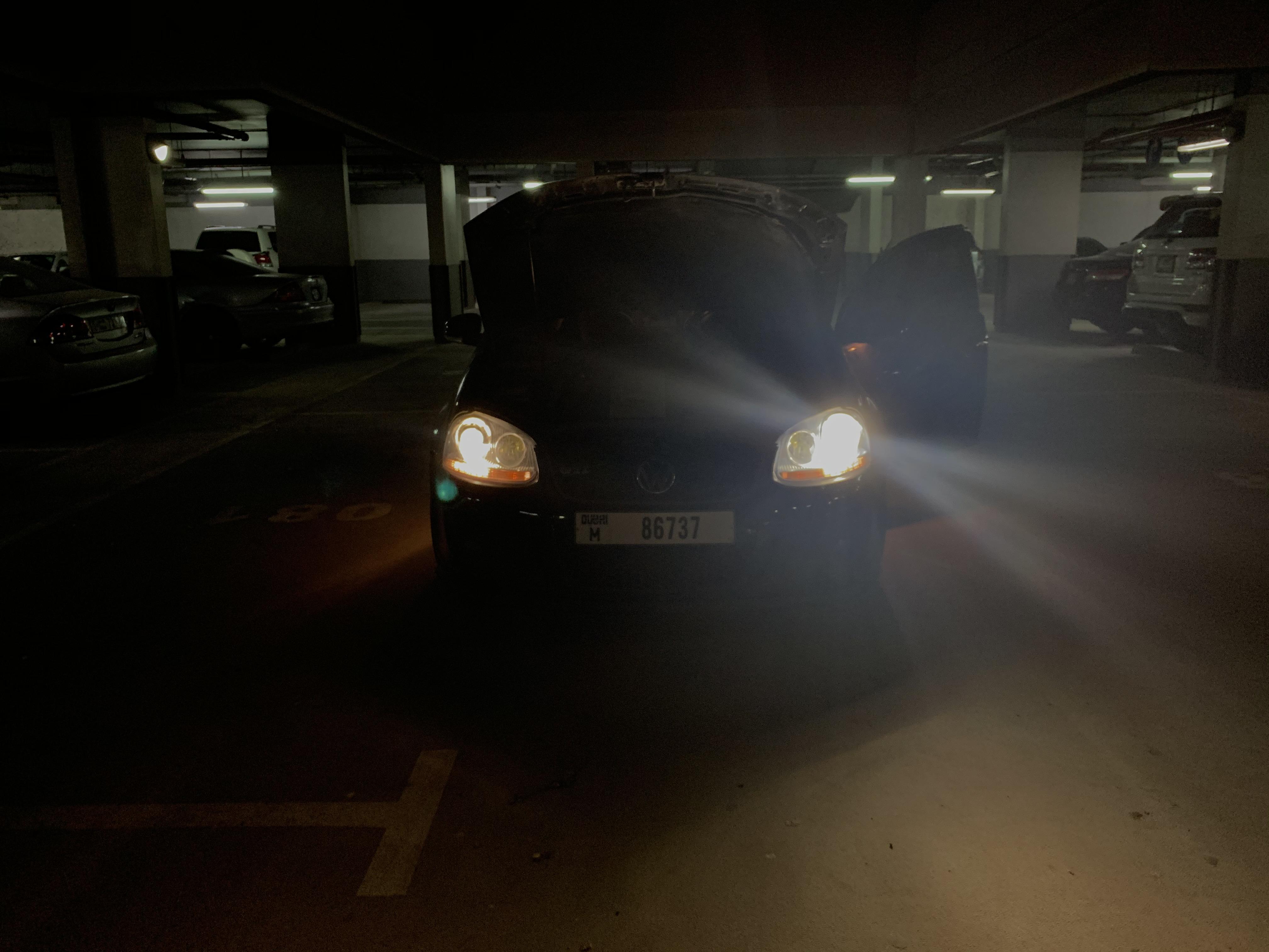 My left headlight is much brighter than my drivers headlight, both are
