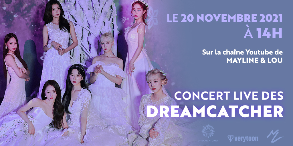 Dreamcatcher to hold a concert on the 'MAYLINE & LOU' YouTube channel