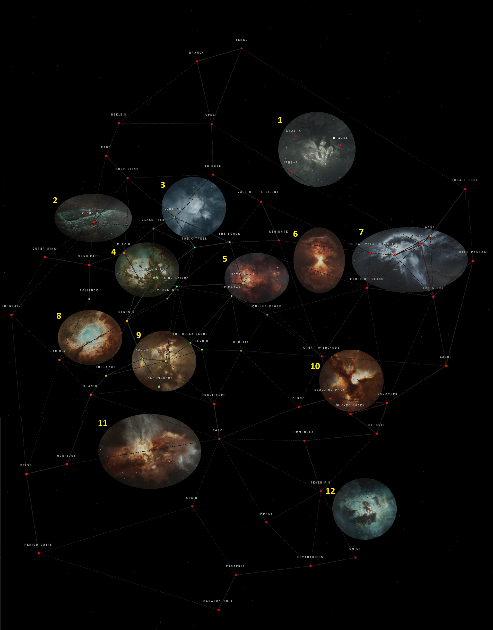 Eve Biome Map