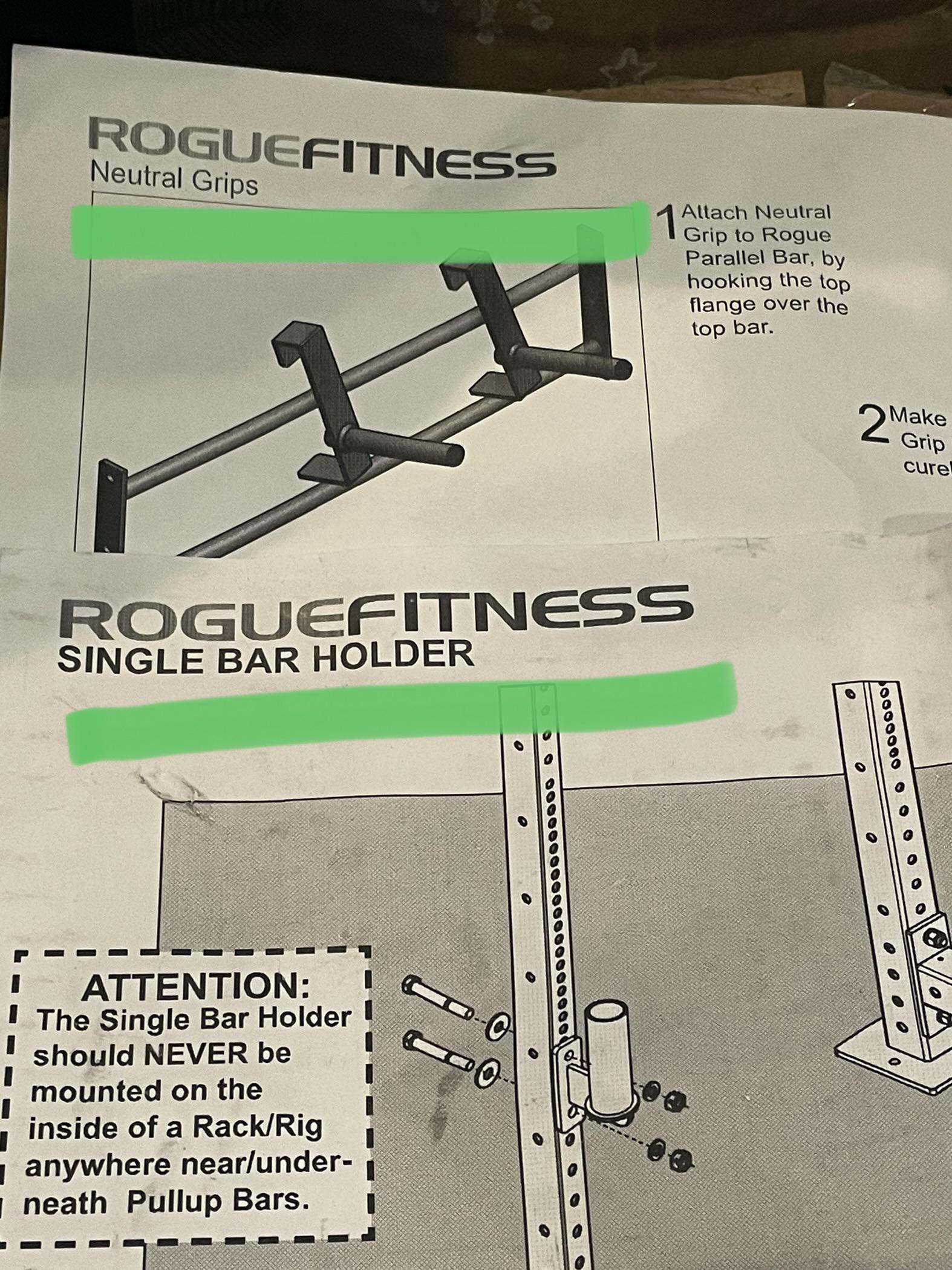 Rogue rack accessories (Inner SE) r/PDXBuyNothing