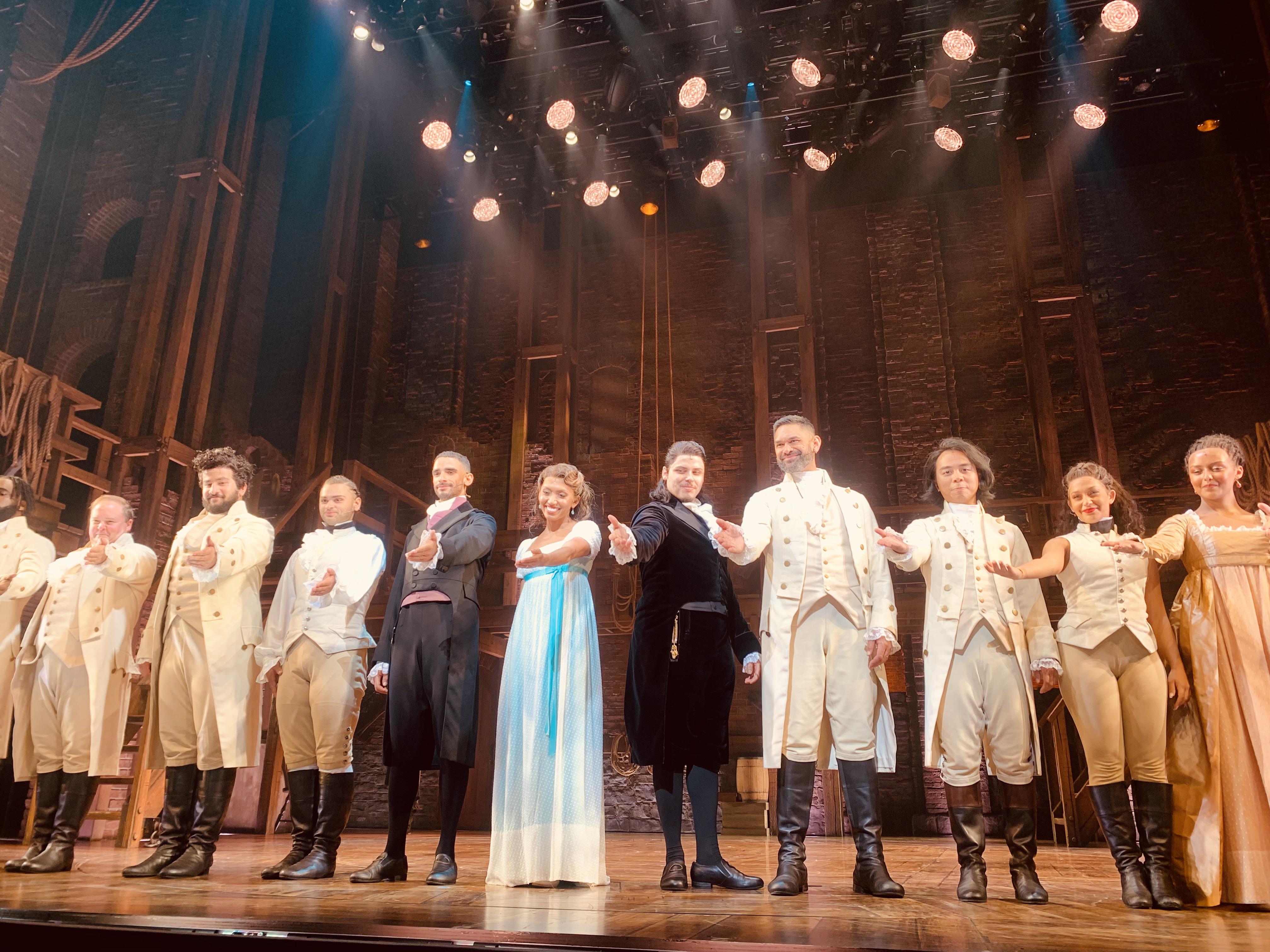 Hamilton just played it’s last show in Sydney. Amazing show with a