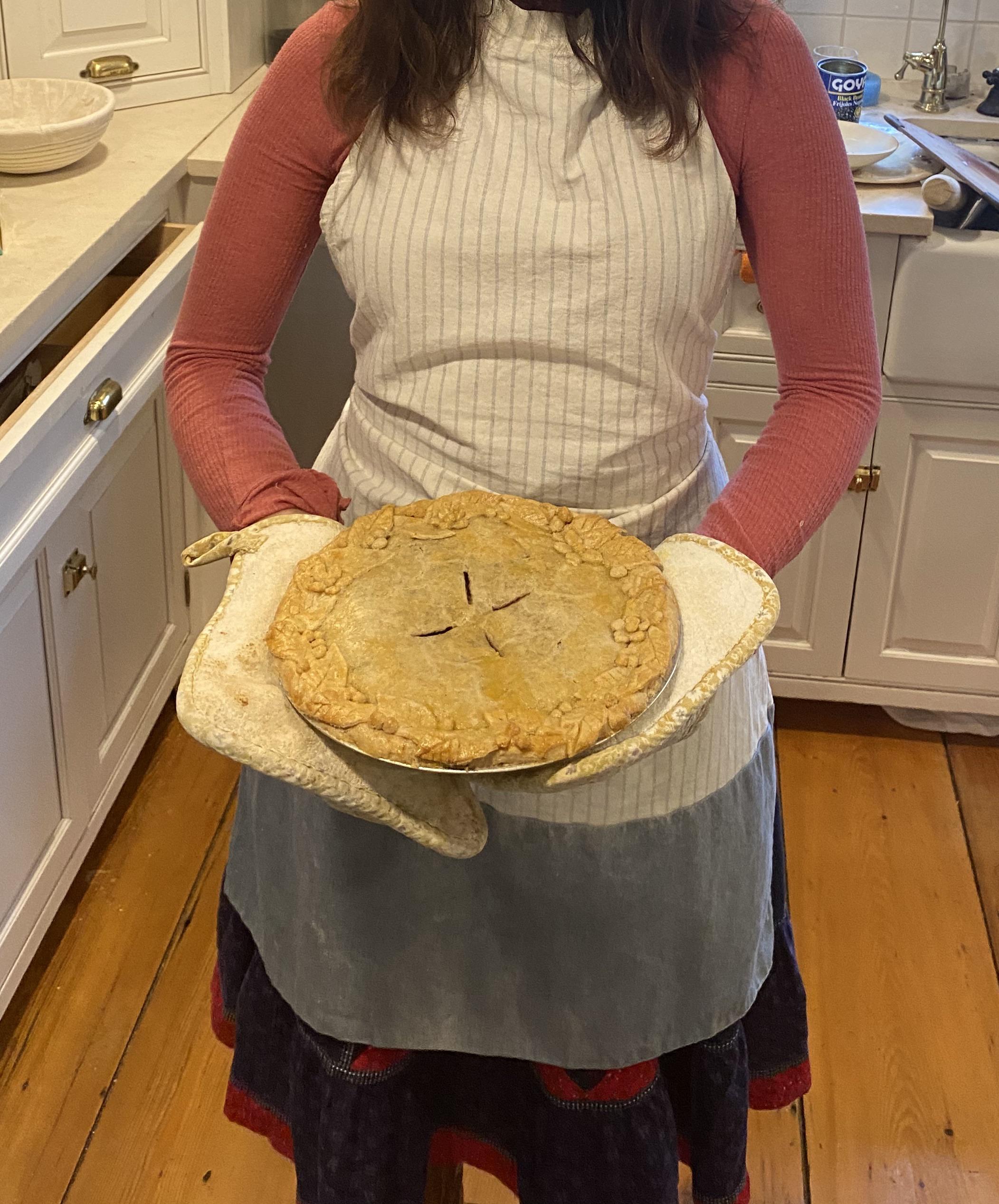 Baked a wild berry pie today! r/cottagecore