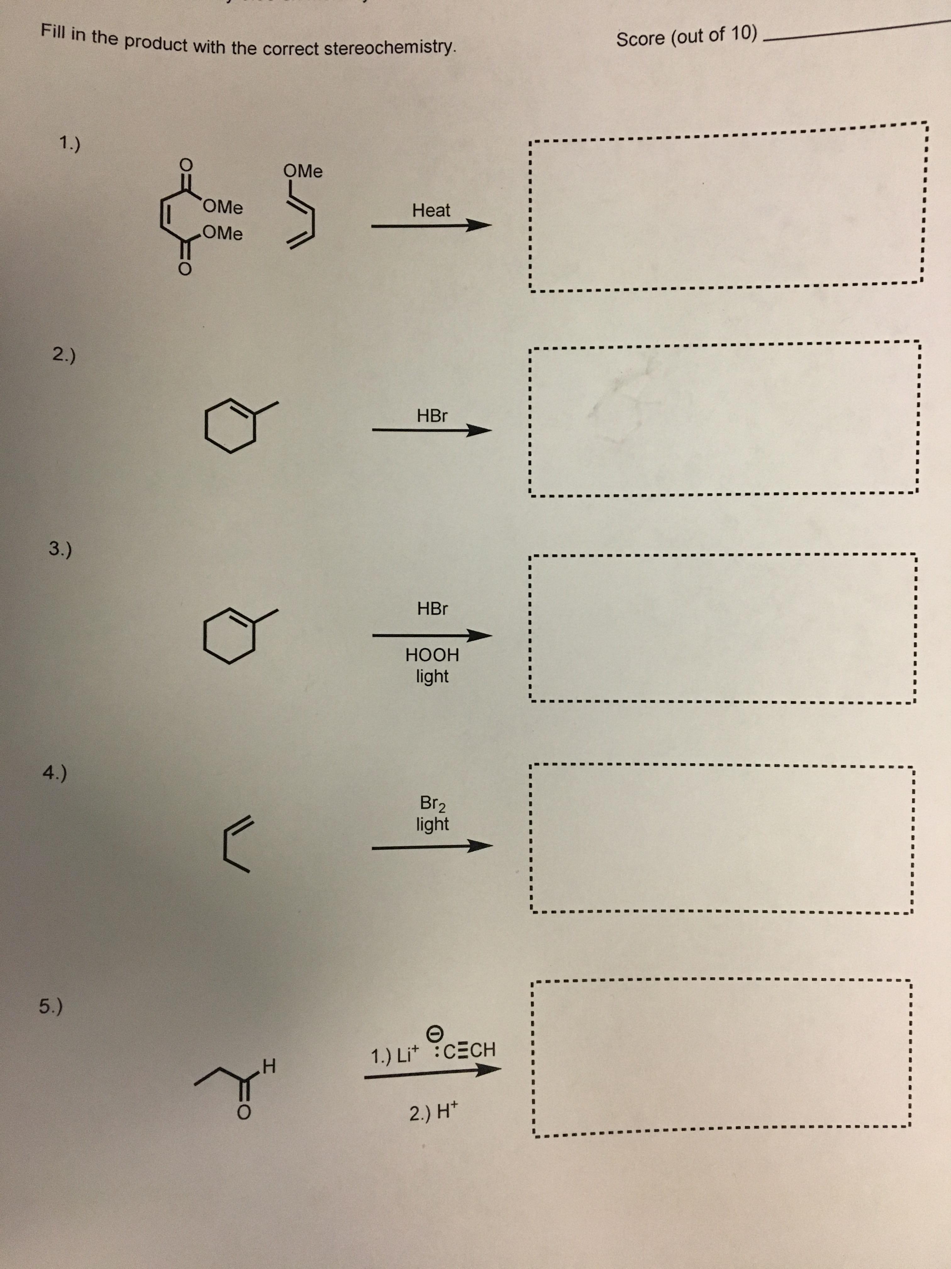 Organic chemistry help please r/chemhelp