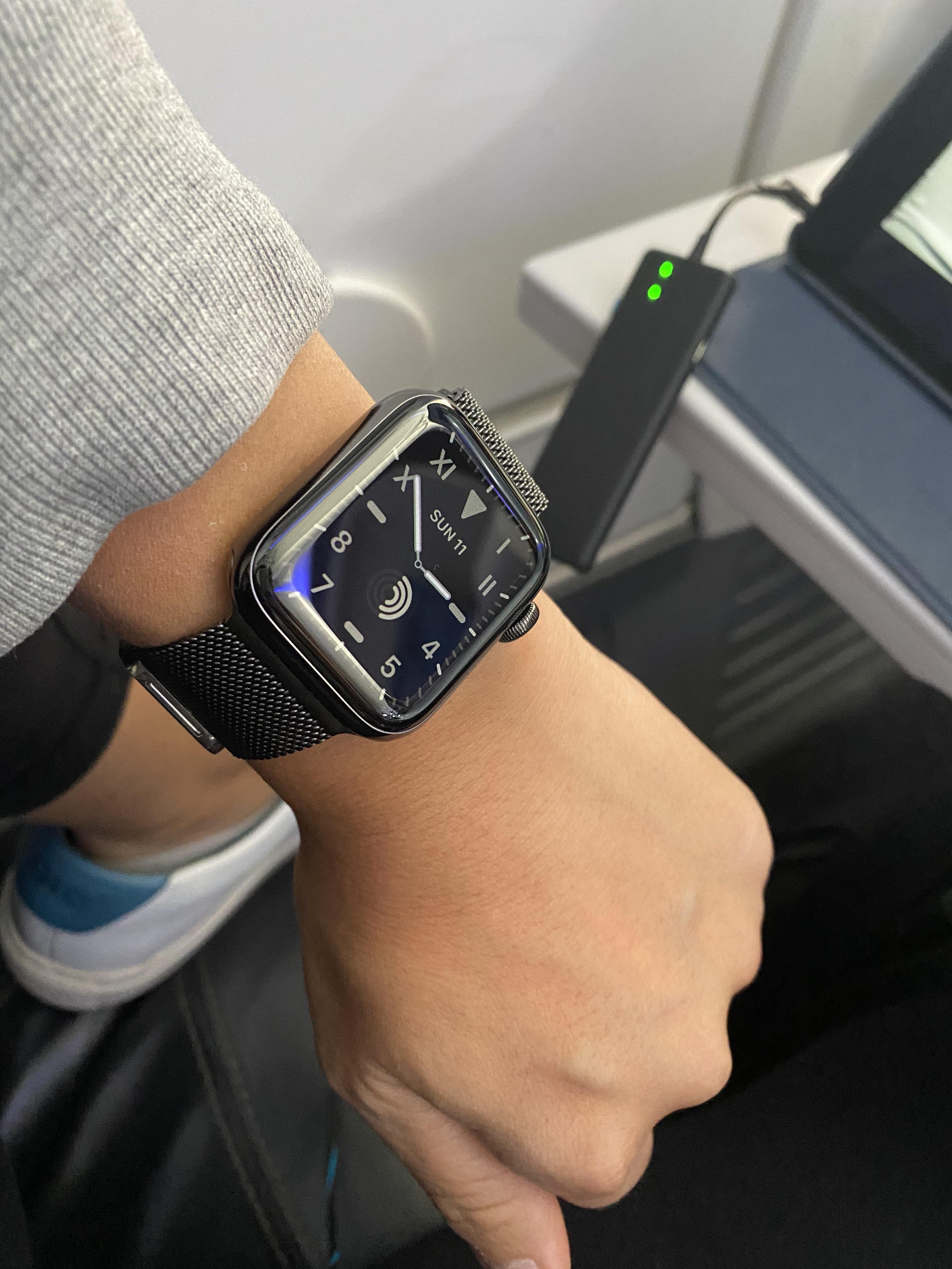 Loving the Graphite Stainless Steel W6 with Milanese loop! r/AppleWatch
