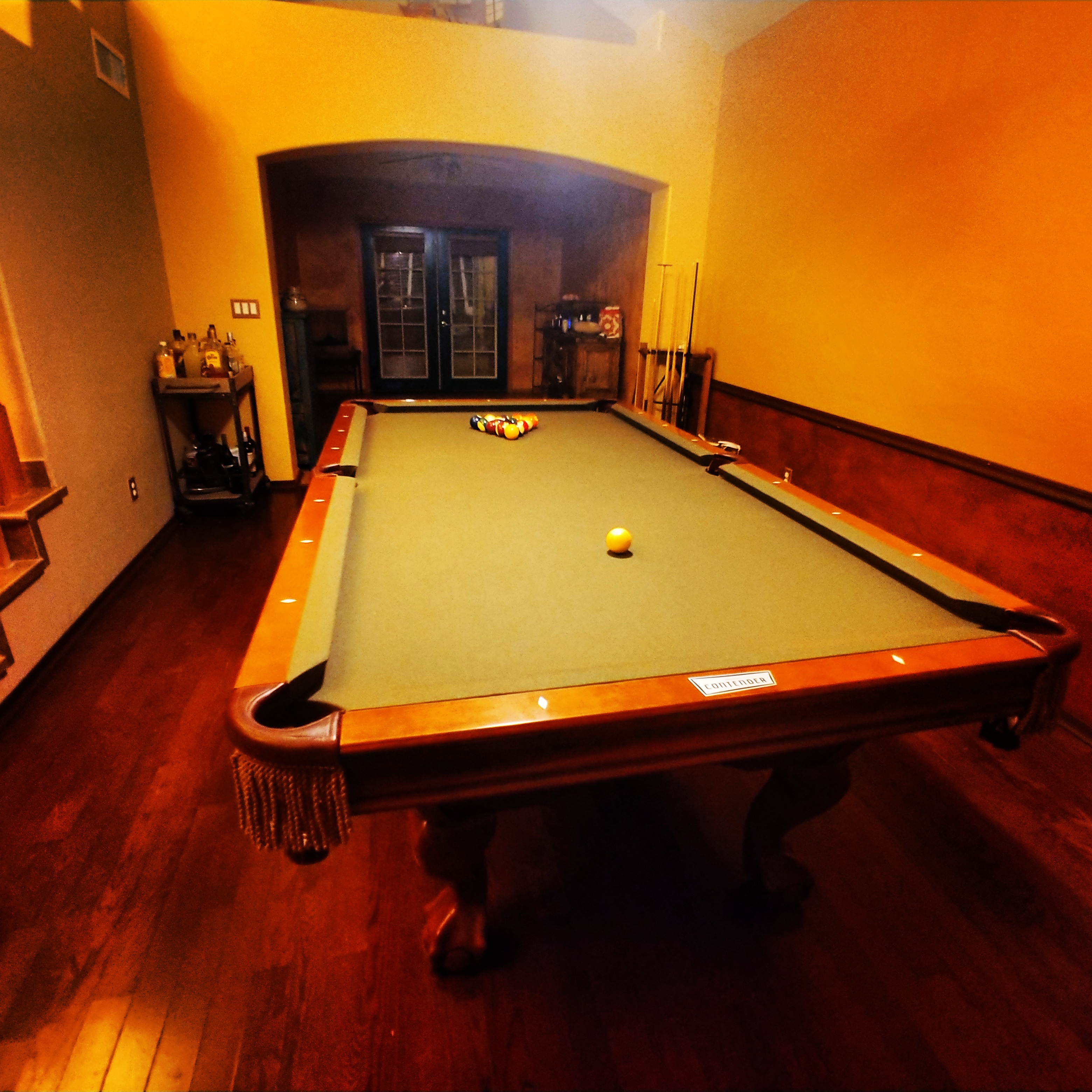 Finally got my table set up r/billiards