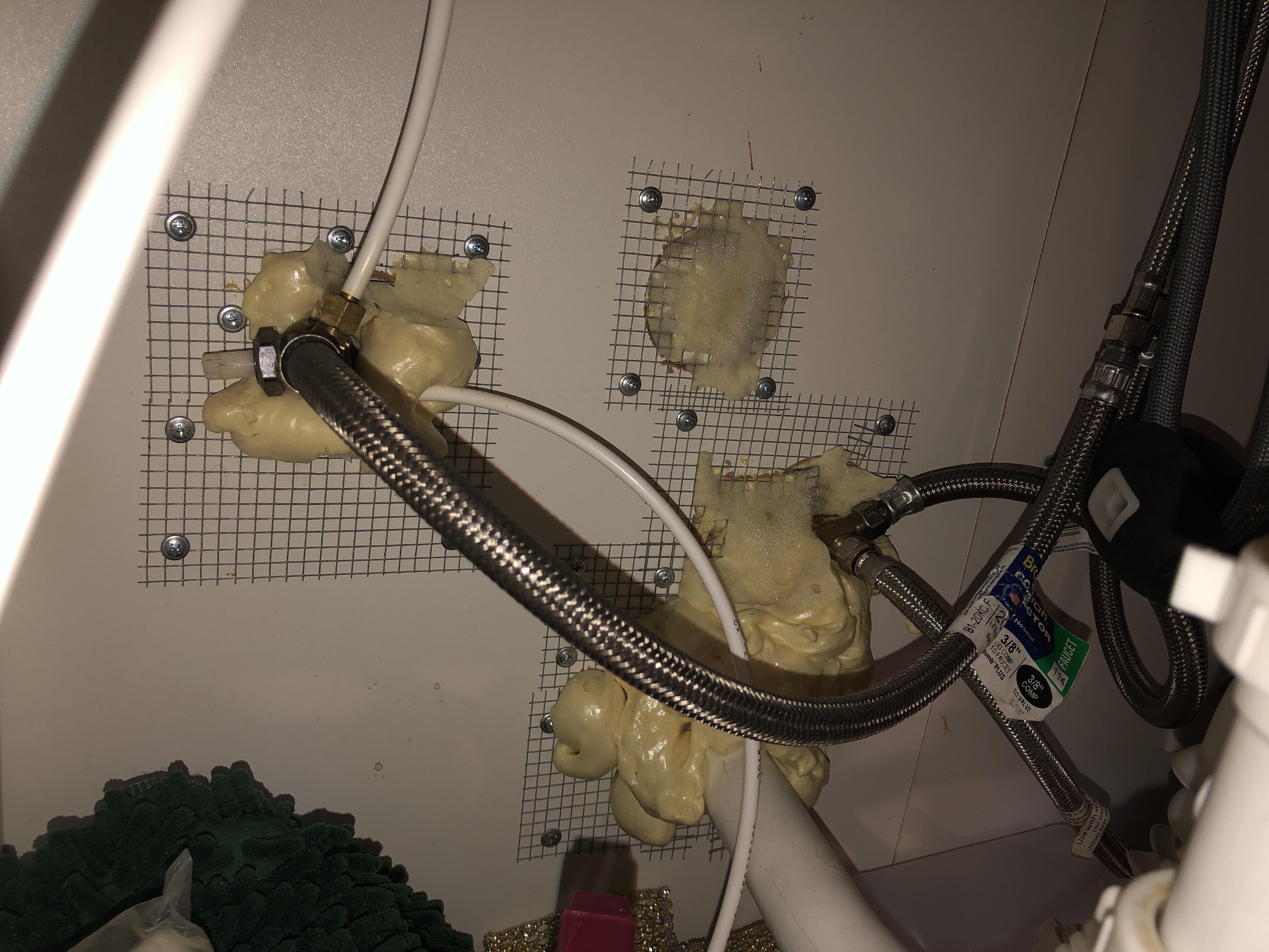 Does anyone know how to adjust water pressure under this kitchen sink