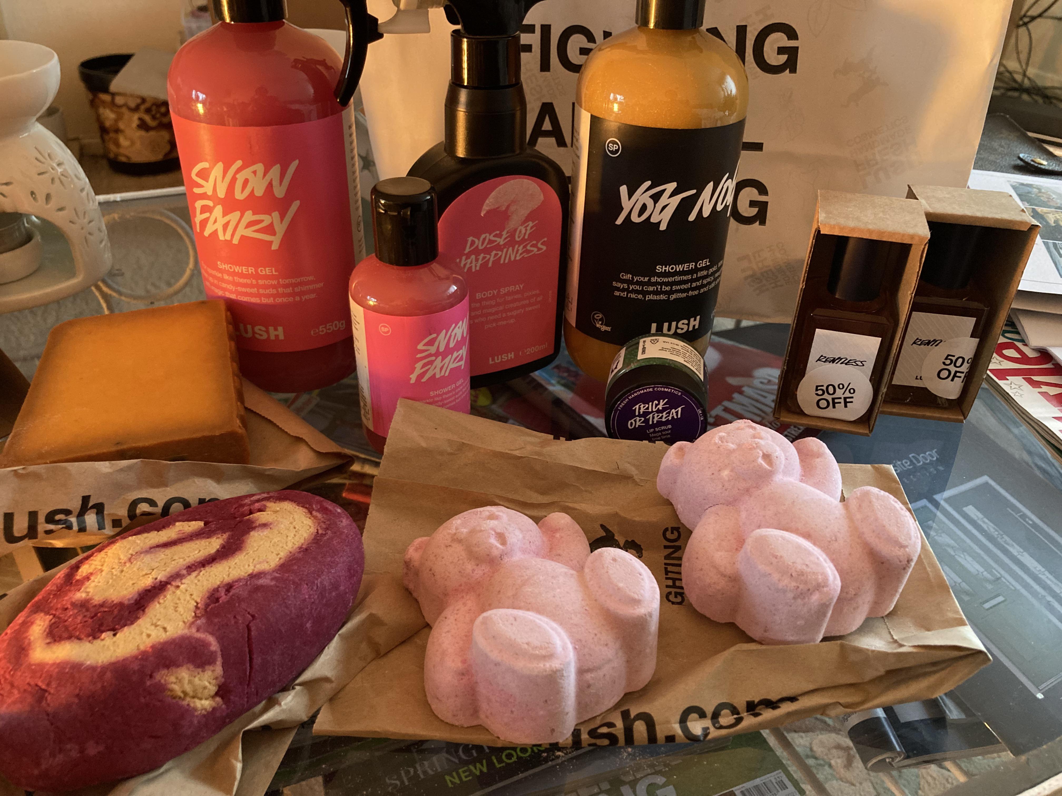 Boxing Day. I was also able to get 2 bottles of rentless. I love this