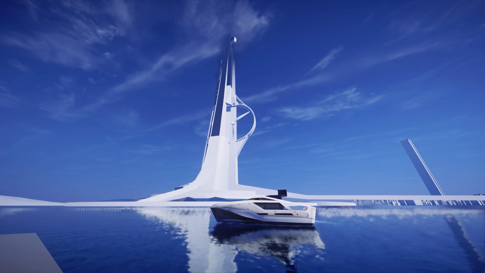 Just trying to catch a ferry to the Shard. r/mirrorsedge