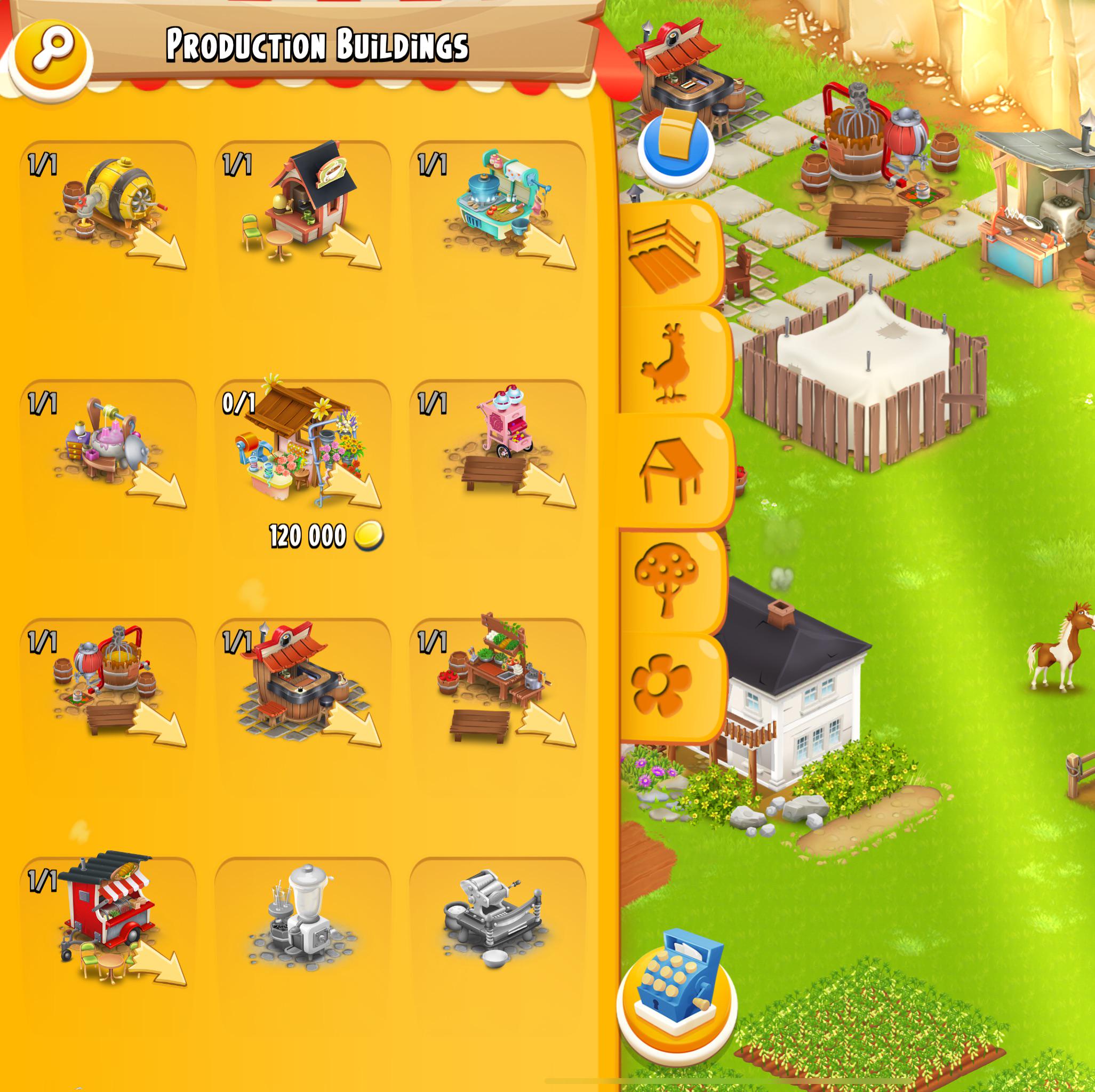 flower shop r/HayDay