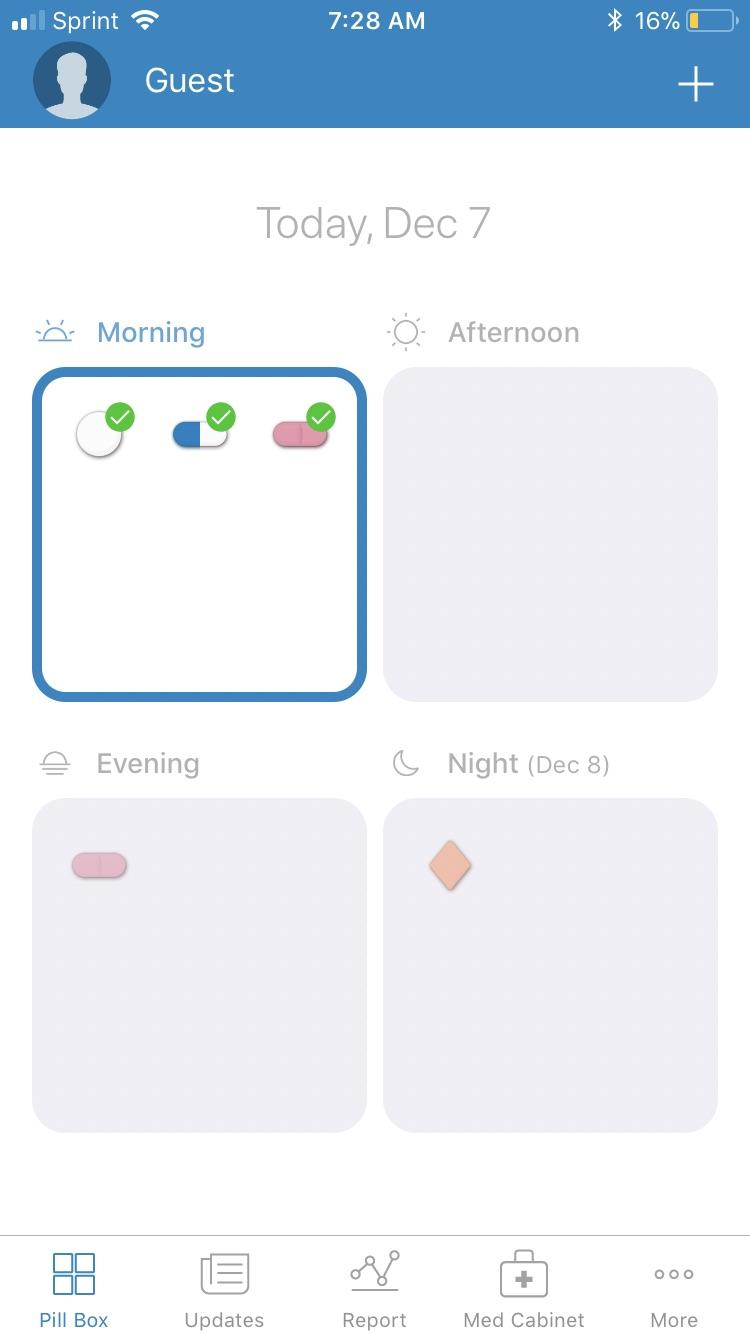 A great app for keeping track of medications Is Medisafe. It has custom