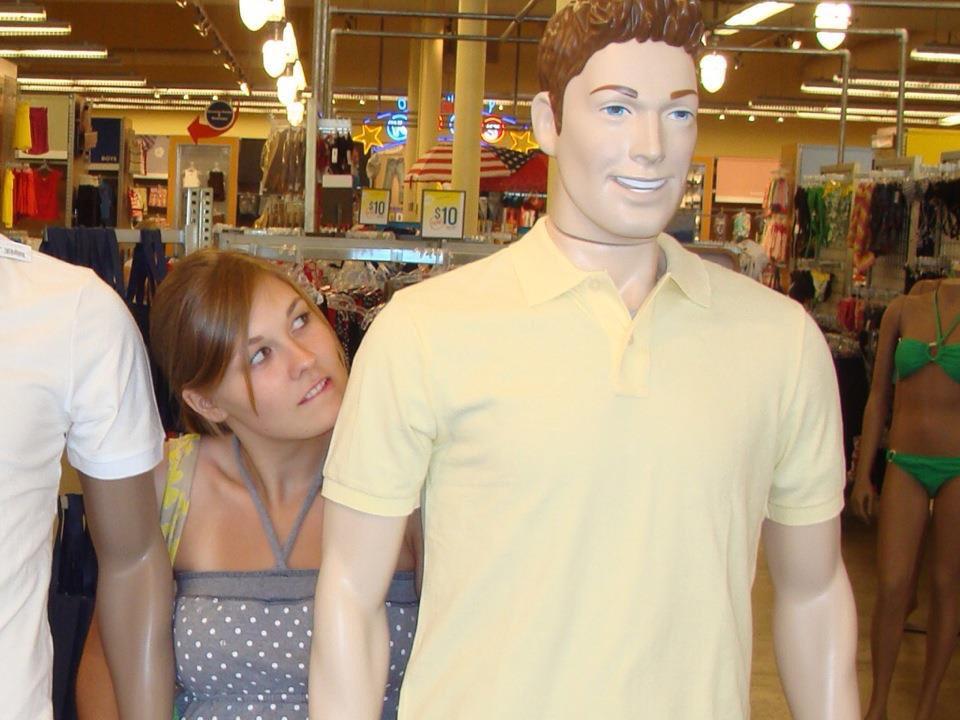 Little Girl Mannequins Old Navy