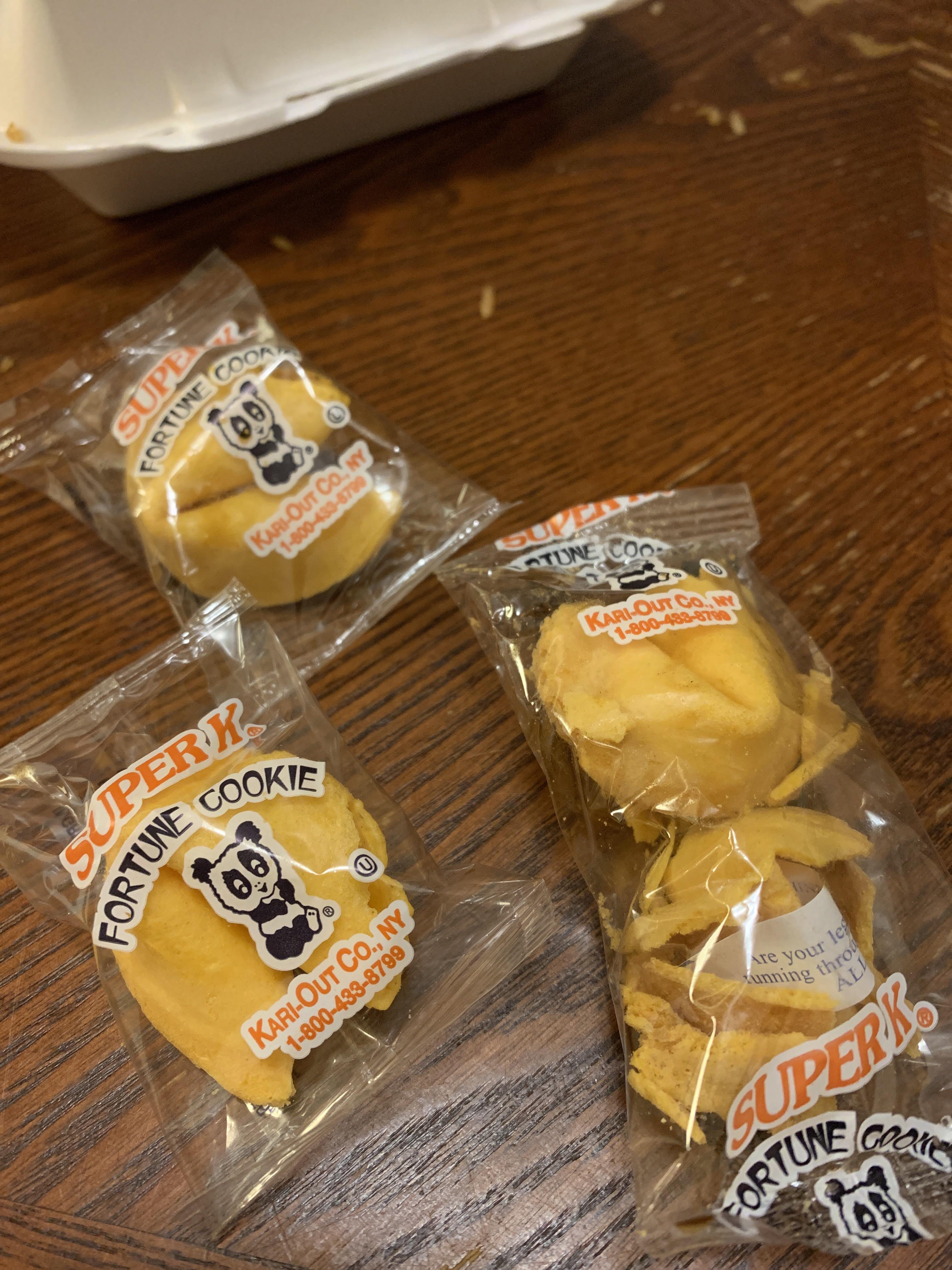 Double fortune cookie r/mildlyinteresting