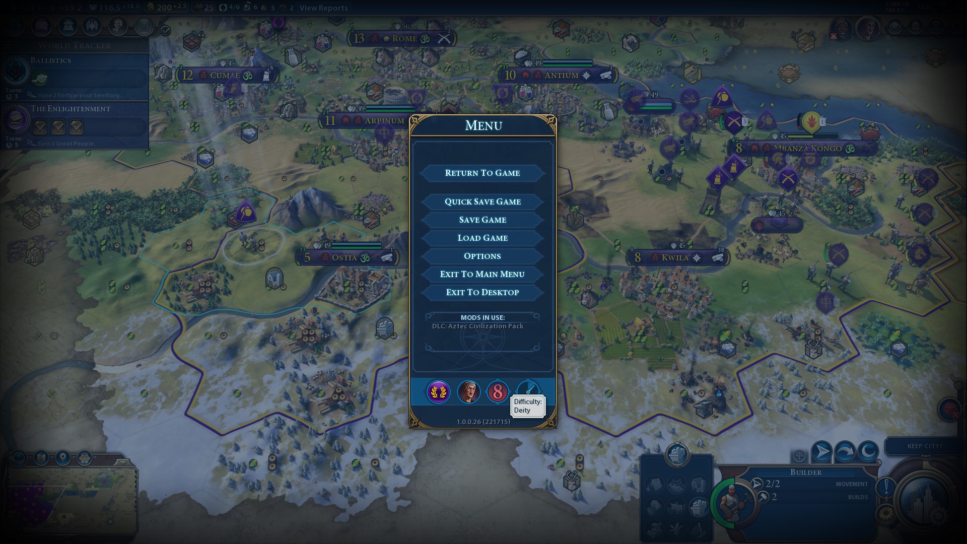 CIV 6 Turn 78 Diety win in a 1v1 any one can do better ? r/civ