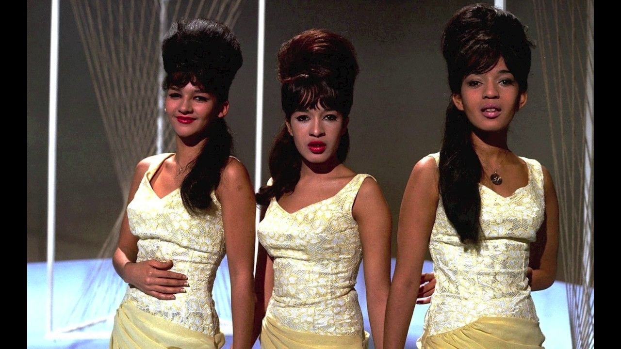 The c. 1964 (LR Nedra Talley, Ronnie Spector, Estelle