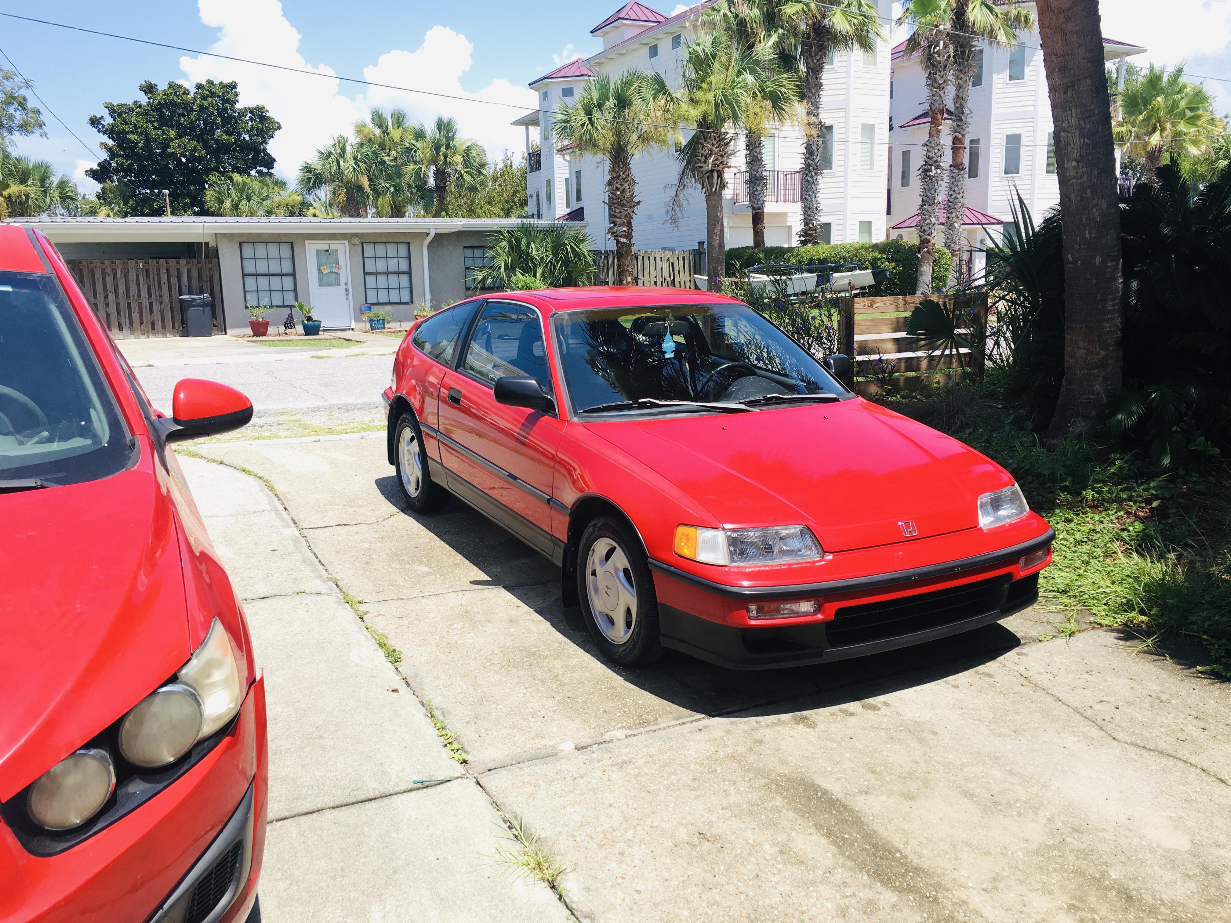 Finished all the renovations on my 91 CRX Si : r/Honda