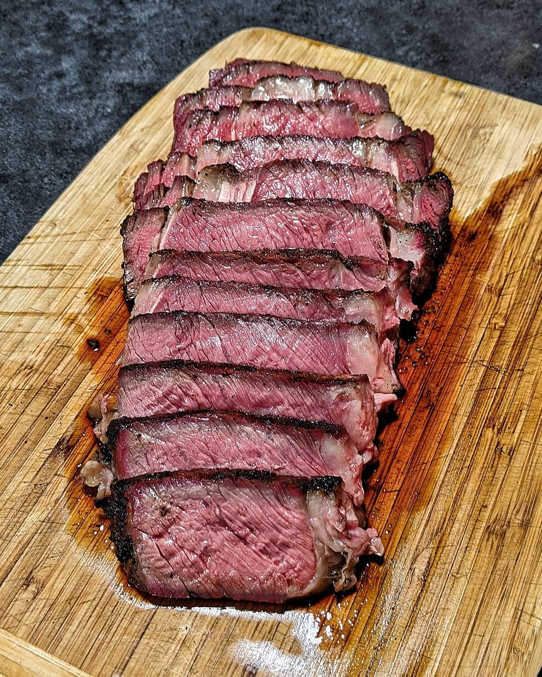 Oak wood smoked Ribeye. r/steak