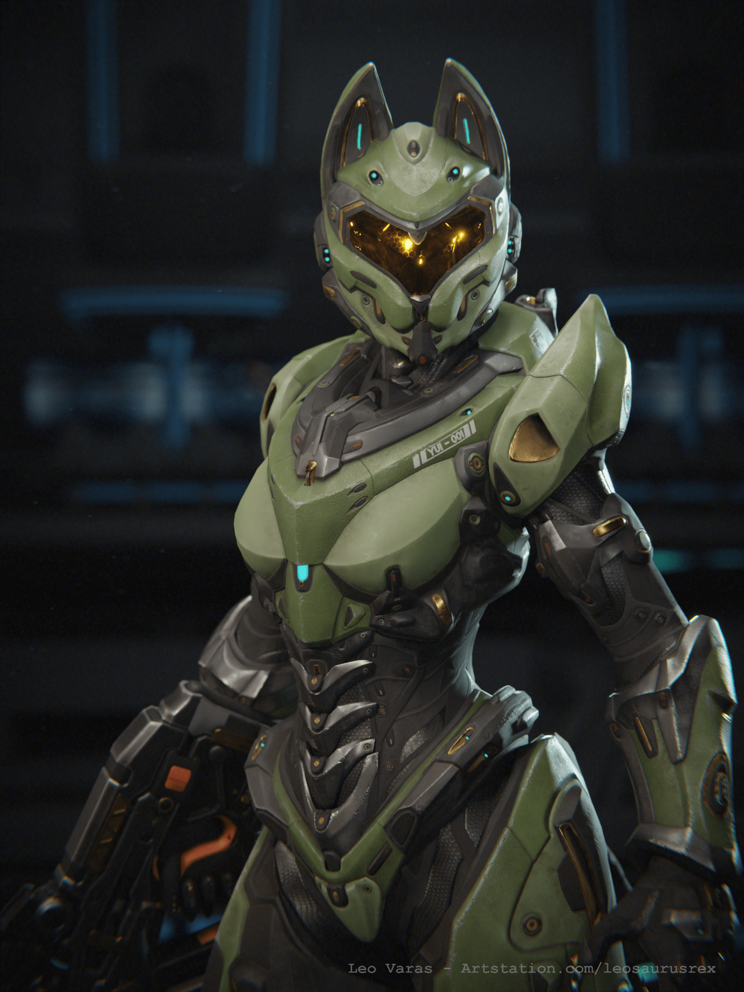 I Made An Oc And Colored Her Like Mc R Halo