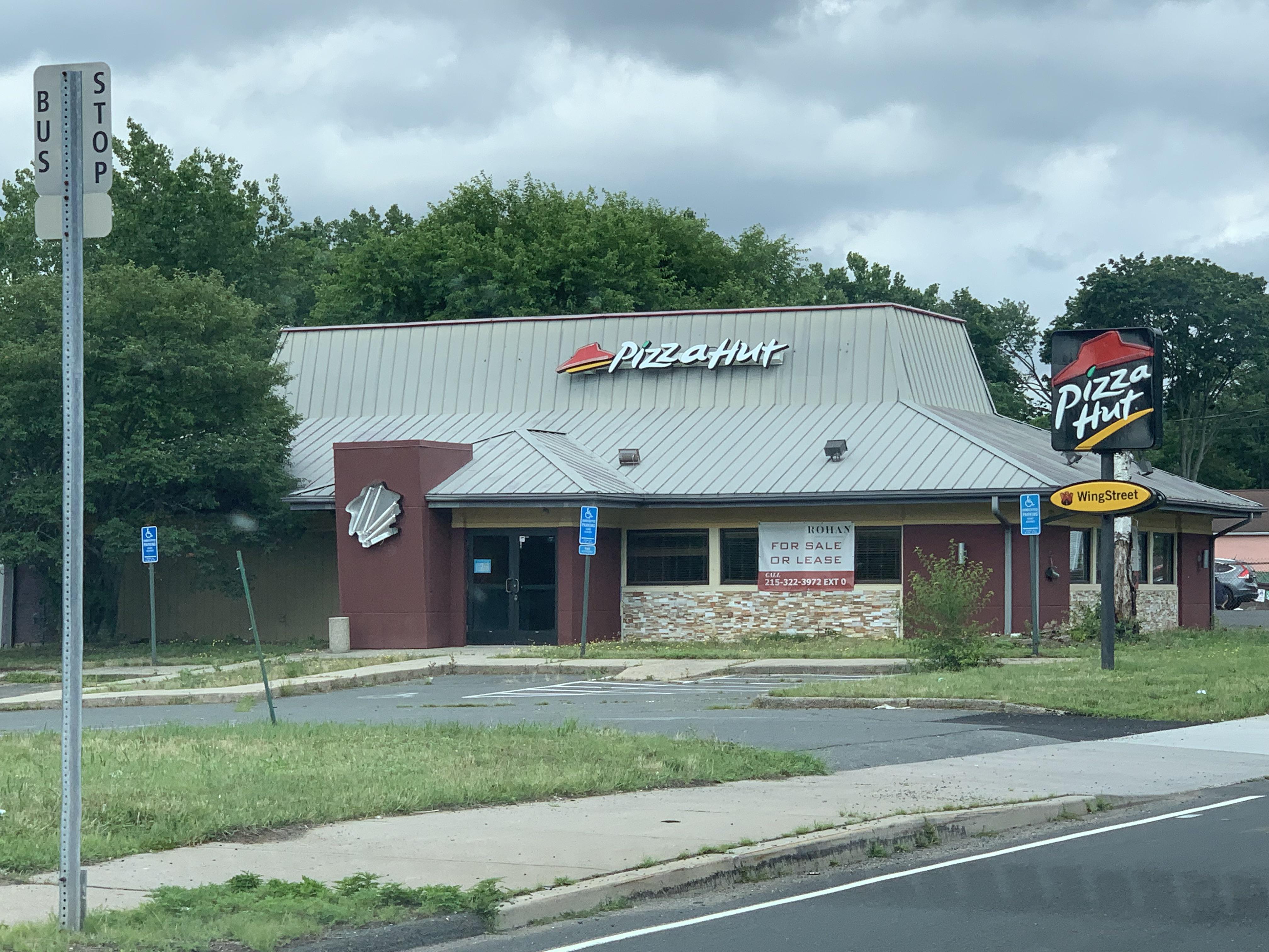 New former Pizza Hut. Still had the sign. It’s for sale…you too can own