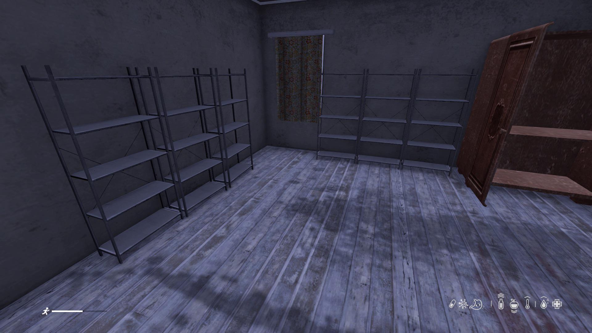 These racks in the houses should be stocked with canned food. r/dayz