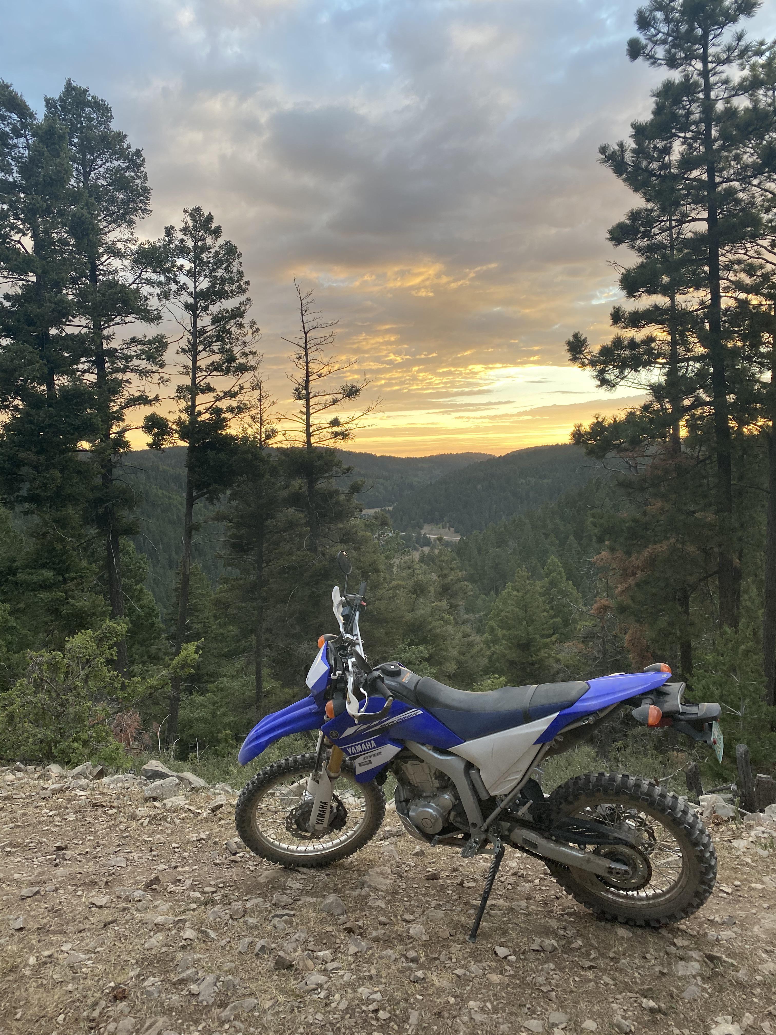 Riding up in Cloudcroft, NM r/Dualsport
