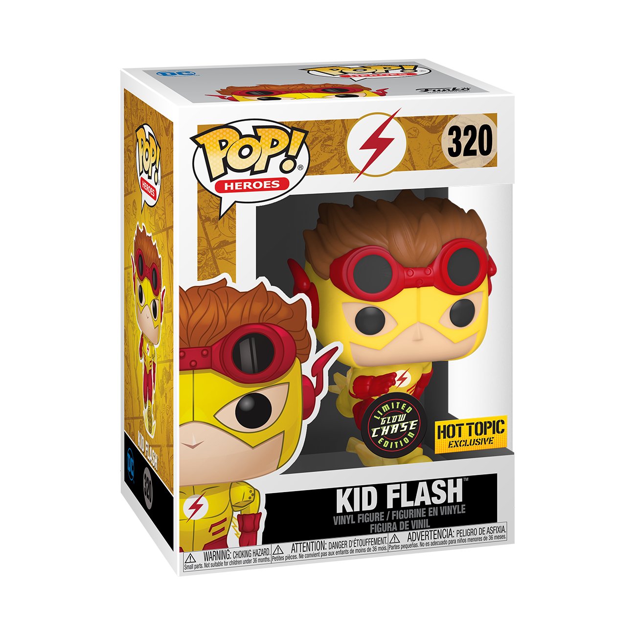 [Merchandise] Kid Flash glow in the dark Funko Pop unveiled