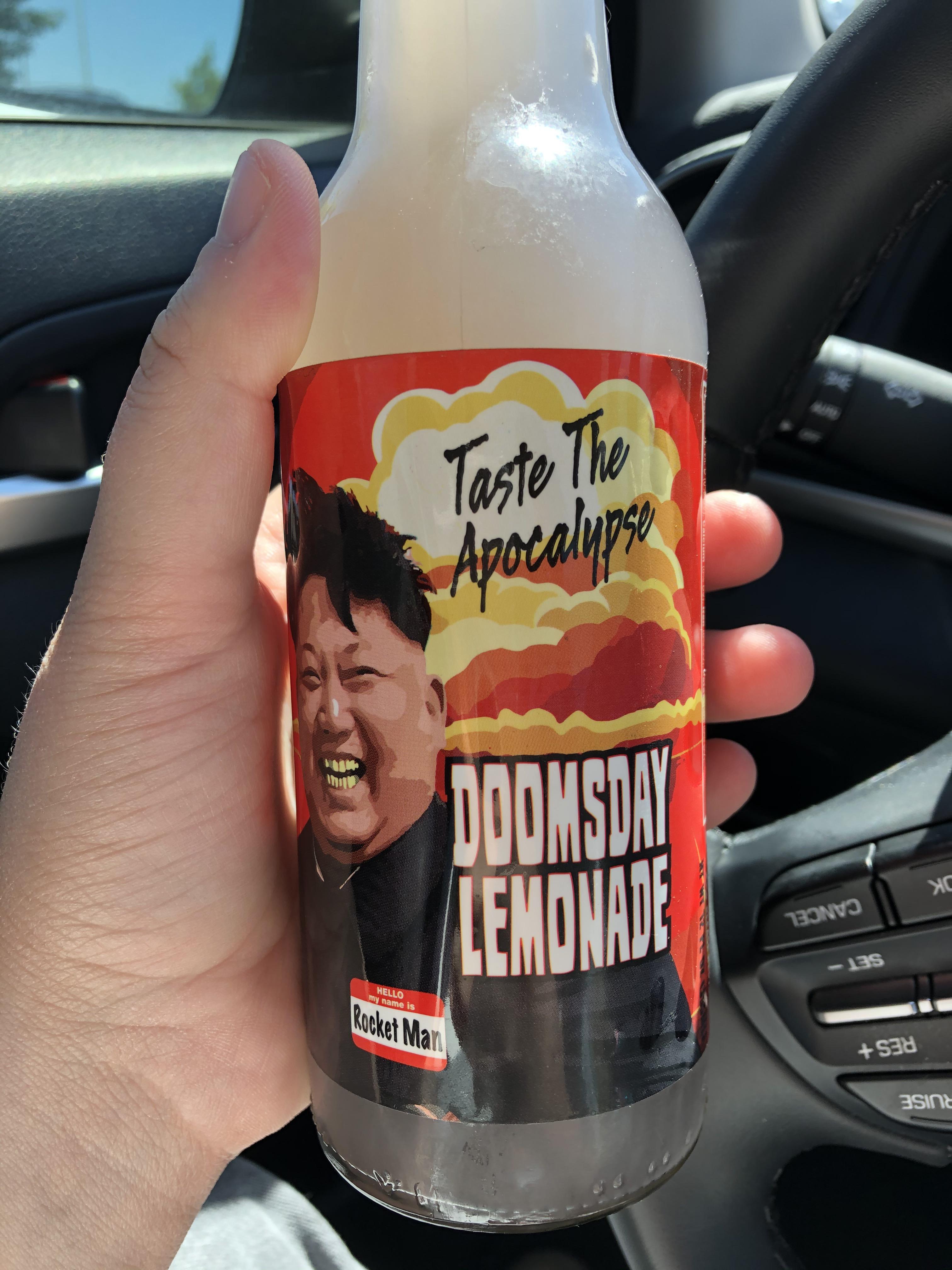 This Doomsday Lemonade I just bought. r/mildlyinteresting