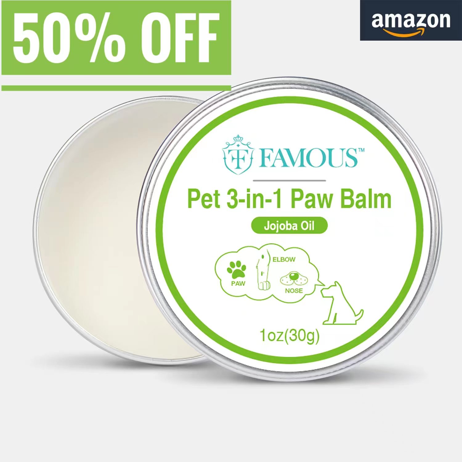 Dog Paw Balm 🐾🐾60 off🐾🐾 Original price：12.7 Present price：5.89 URL
