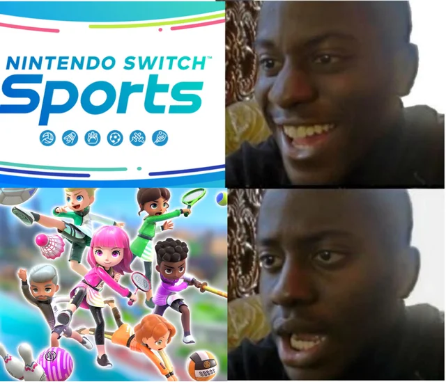 Thanks, I hate nintendo switch sports r/TIHI
